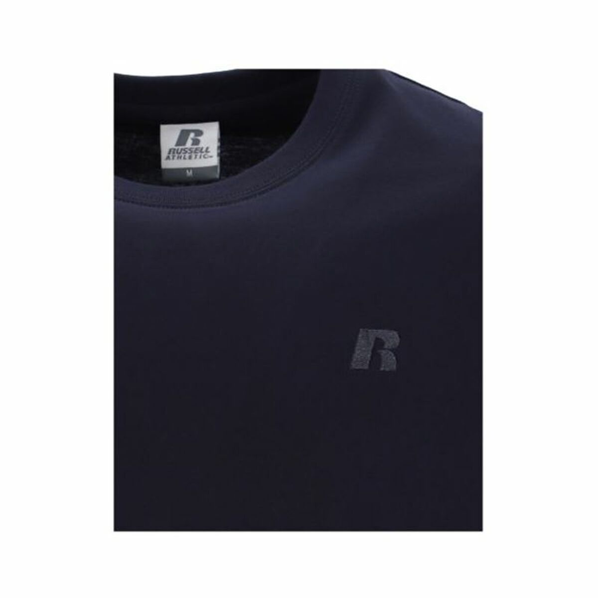 Mens Short Sleeve T-Shirt Russell Athletic Navy Blue