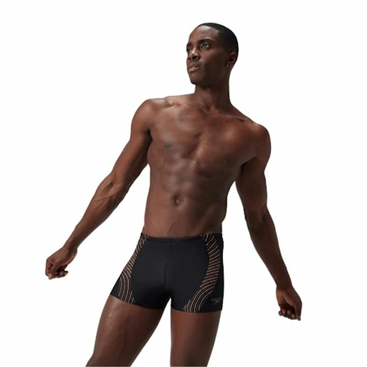 Mens Bathing Costume Speedo Black