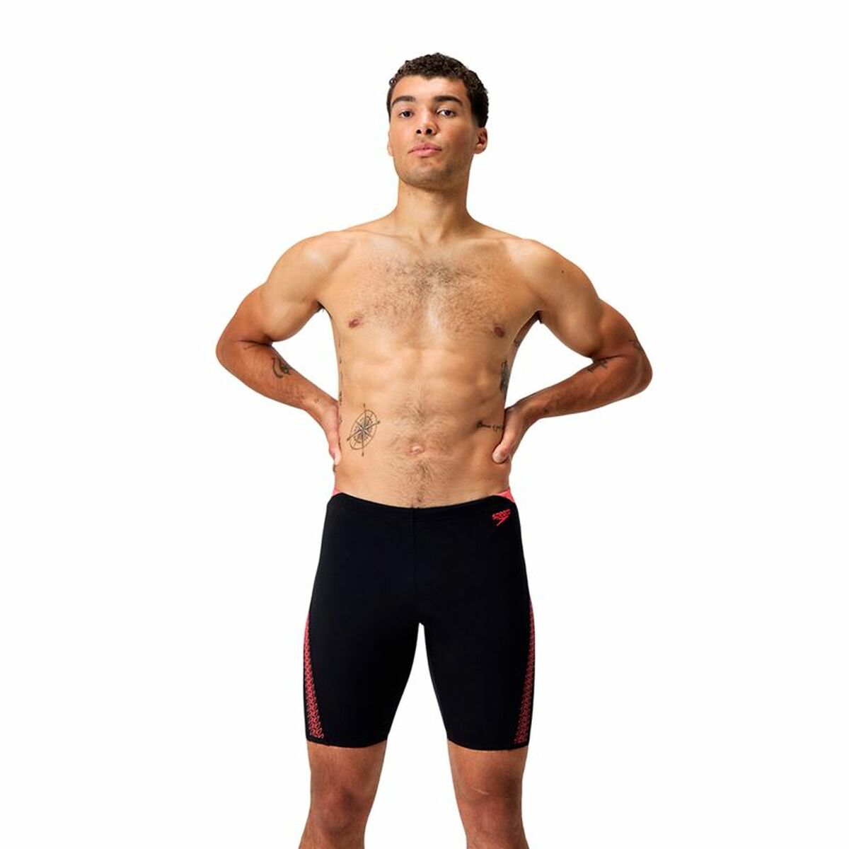 Herenzwembroek Speedo Hyperboom Splice Jammer Zwart