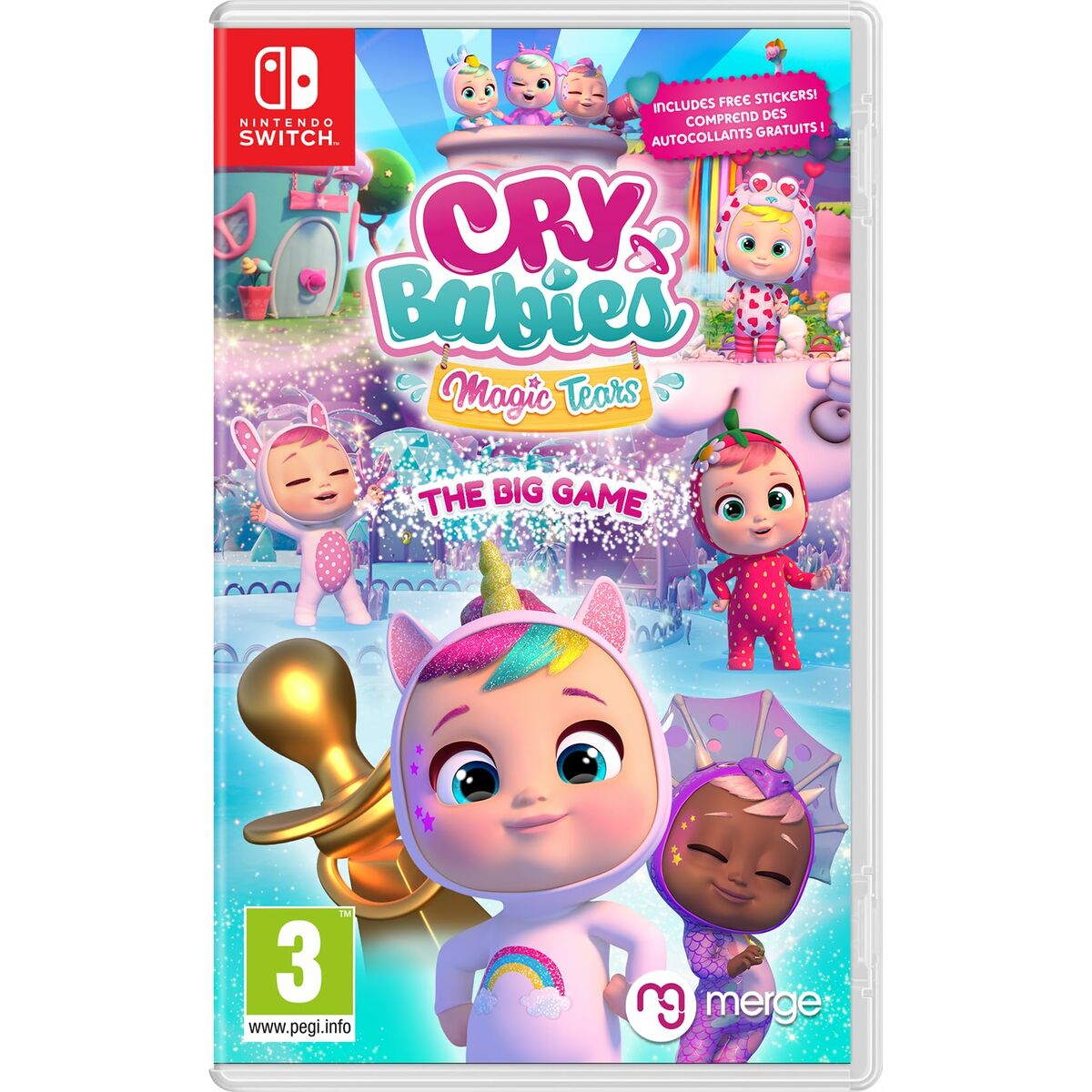 Jeu vidéo pour Switch Just For Games Cry Babies Magic Tears: The Big Game