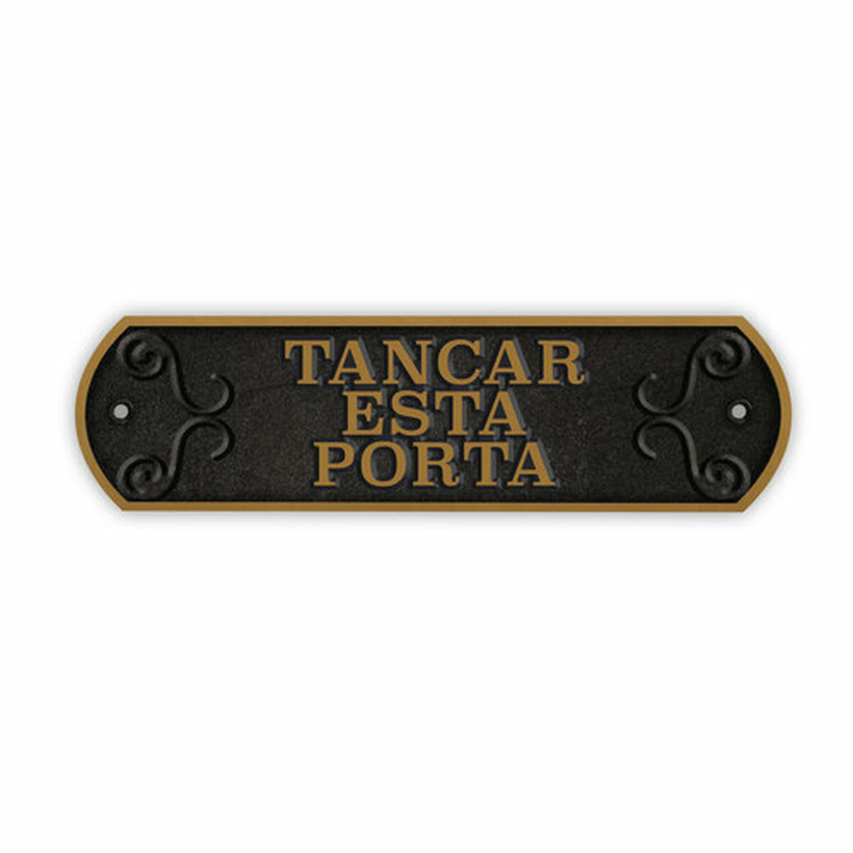 Plaat Magnet & Steel Tancar Esta Porta 24 x 7,2 cm
