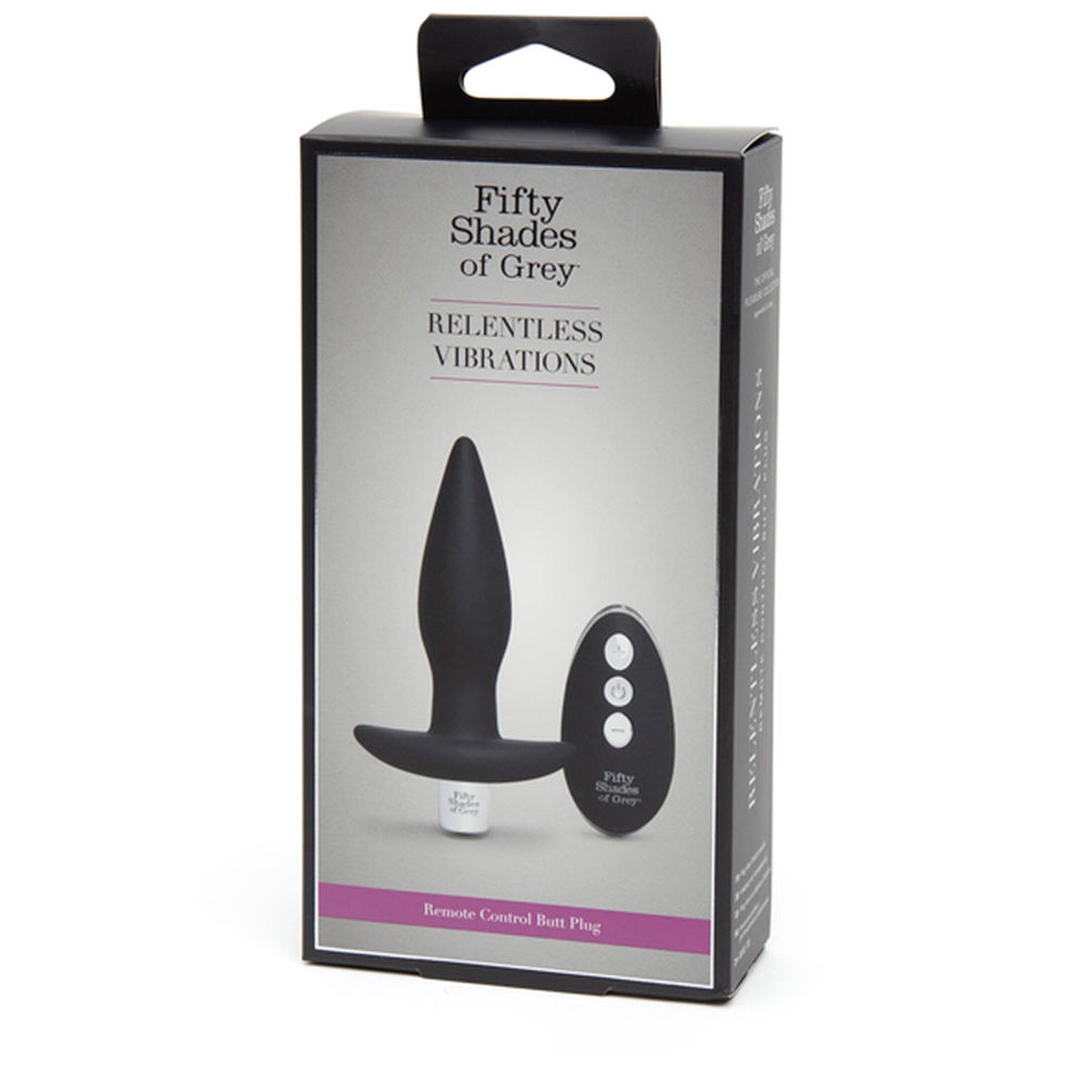 Plug Anal Fifty Shades of Grey Vibrations Remote Control