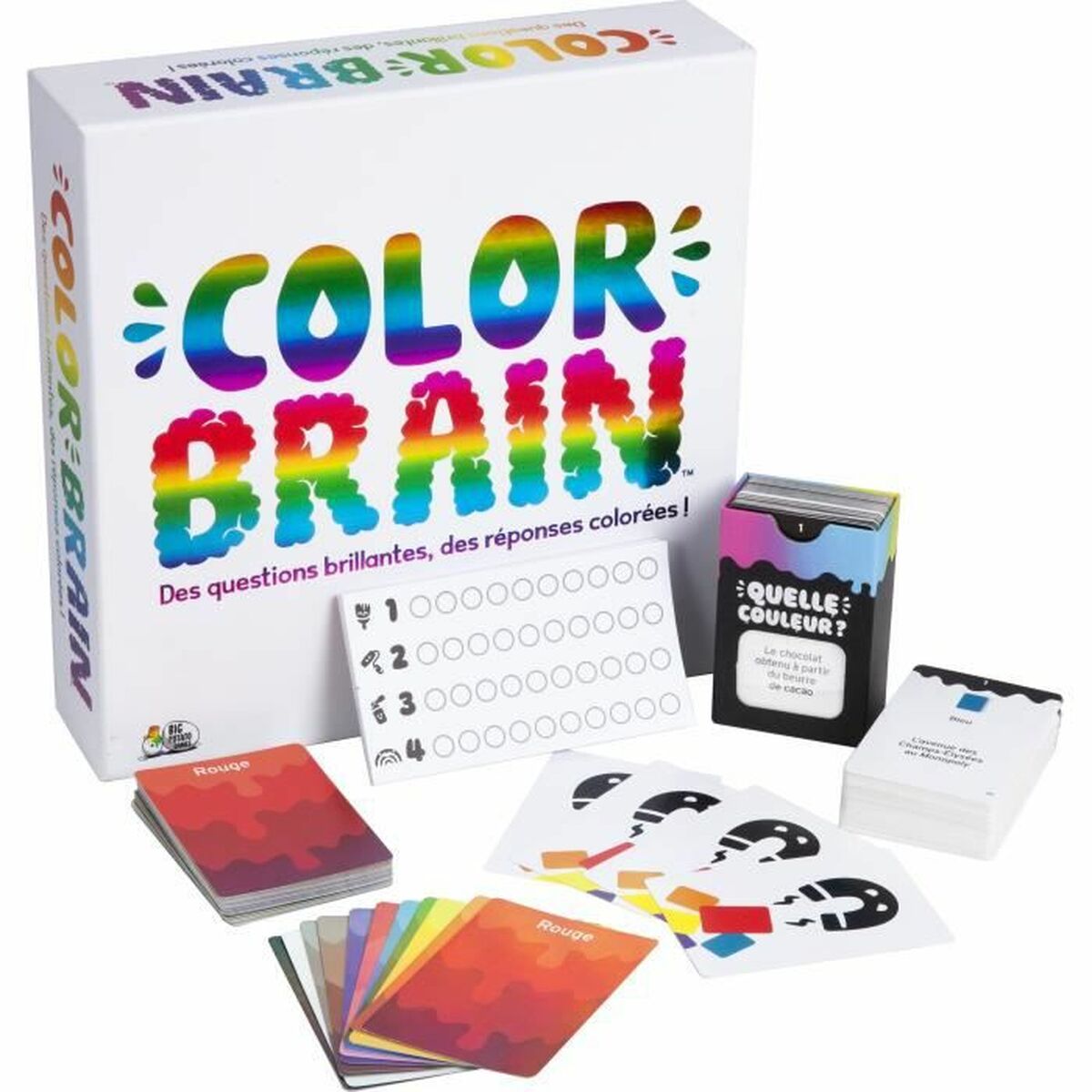 Spørgsmål og svar-spil Color Brain