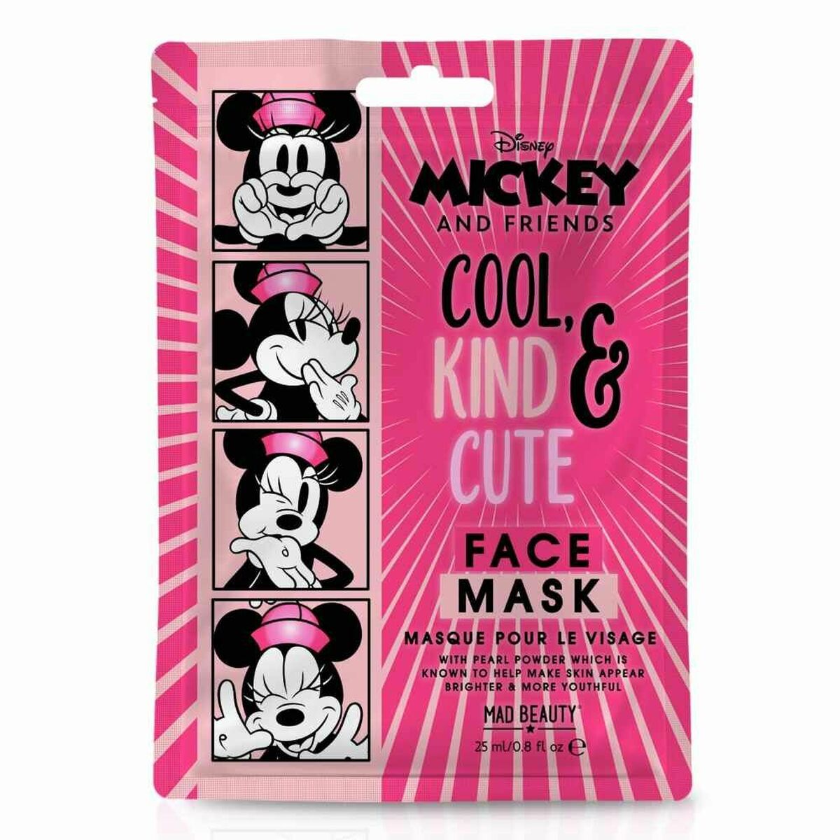 Mascarilla Facial Mad Beauty Disney M&F Minnie (25 ml)