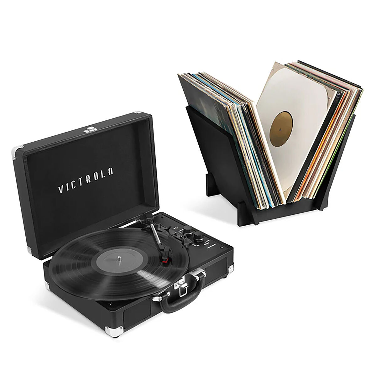 Record Player Victrola Journey Black