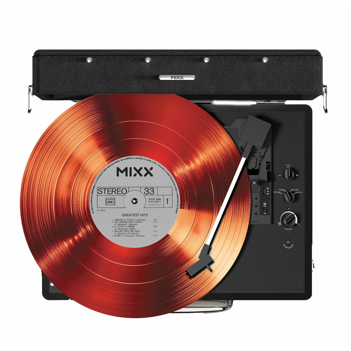 Kép Record Player Mixx Audio Black