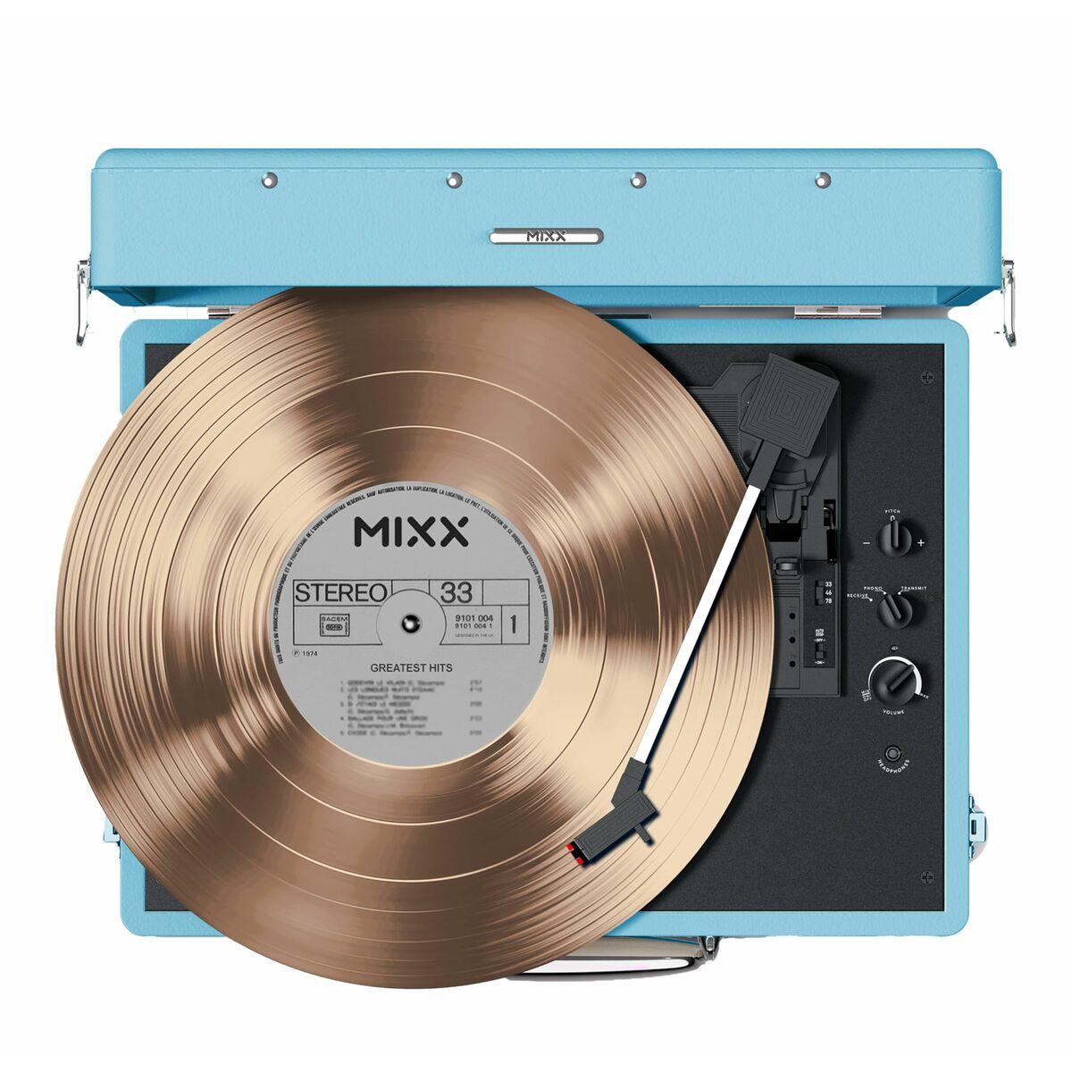 Kép Record Player Mixx Audio Blue