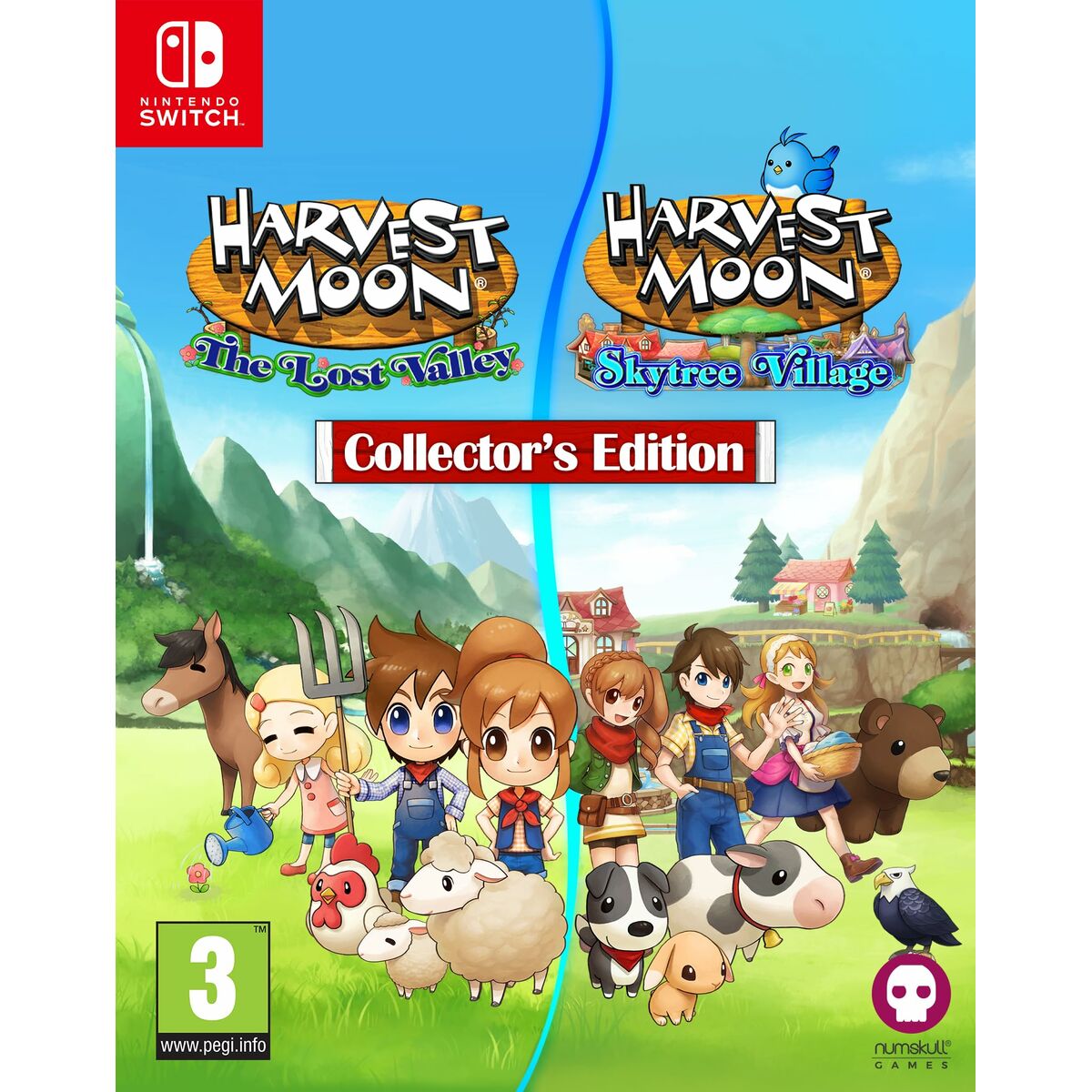 Afbeeldingen van Video game for Switch Just For Games Harvest Moon: The Lost Valley & Skytree Village Collector'S