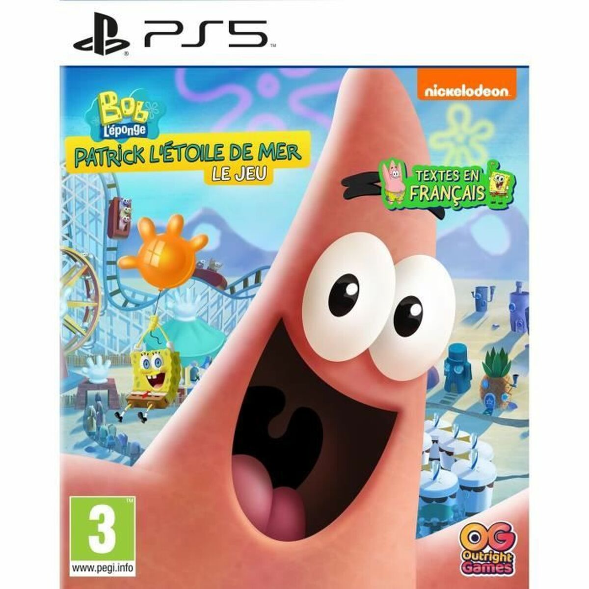 PlayStation 5 Videospil Bandai Namco Bob L'éponge: Patrick l'Étoile de Mer