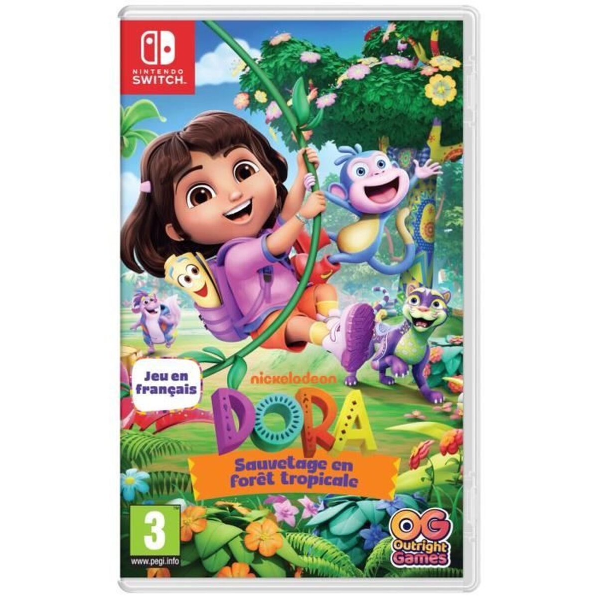 Video game for Switch Outright Games Dora Sauvetage En Forêt Tropicale Picture of Video game for Switch Outright Games Dora Sauvetage En Forêt Tropicale