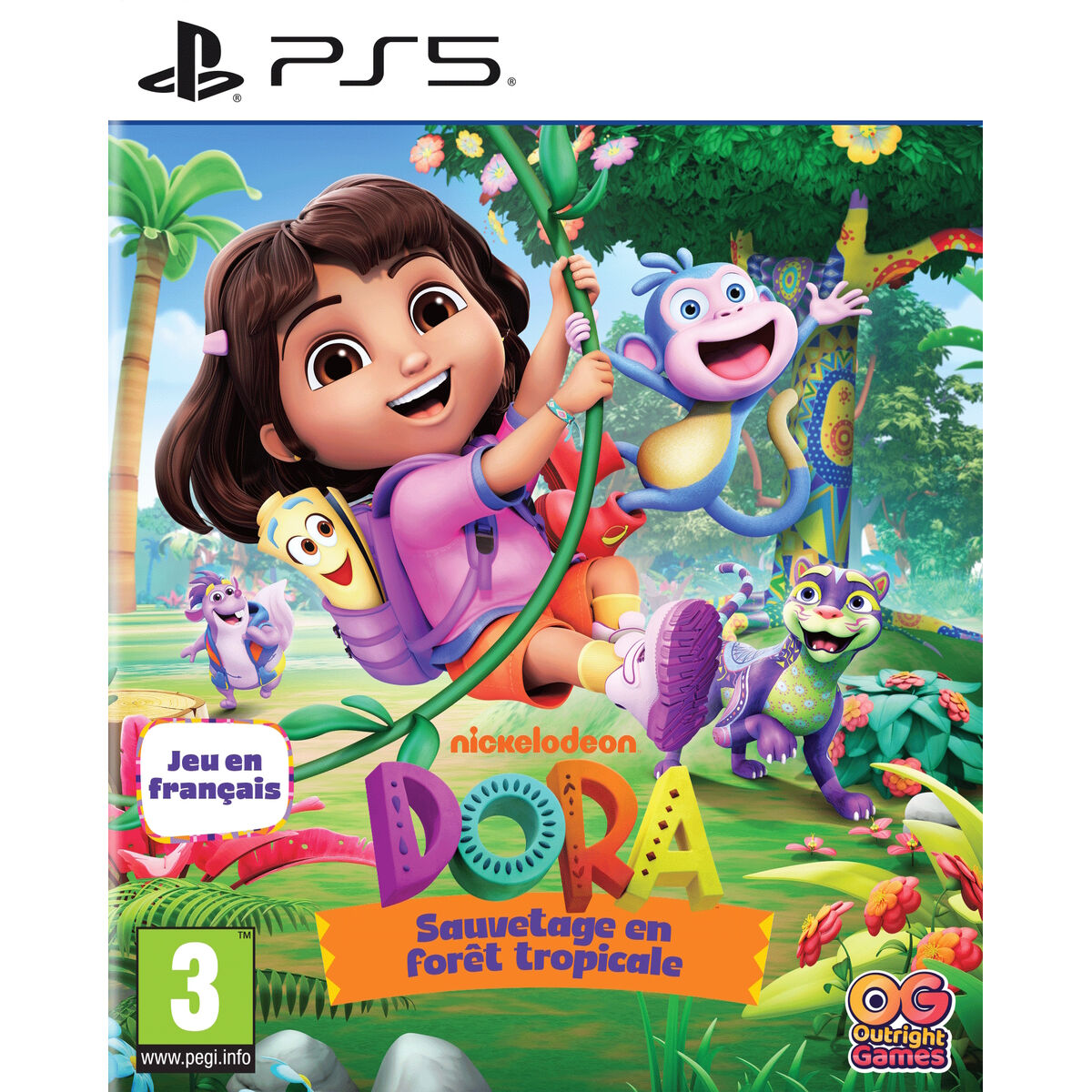 Picture of PlayStation 5 Video Game Outright Games Dora : Sauvetage en forêt tropicale