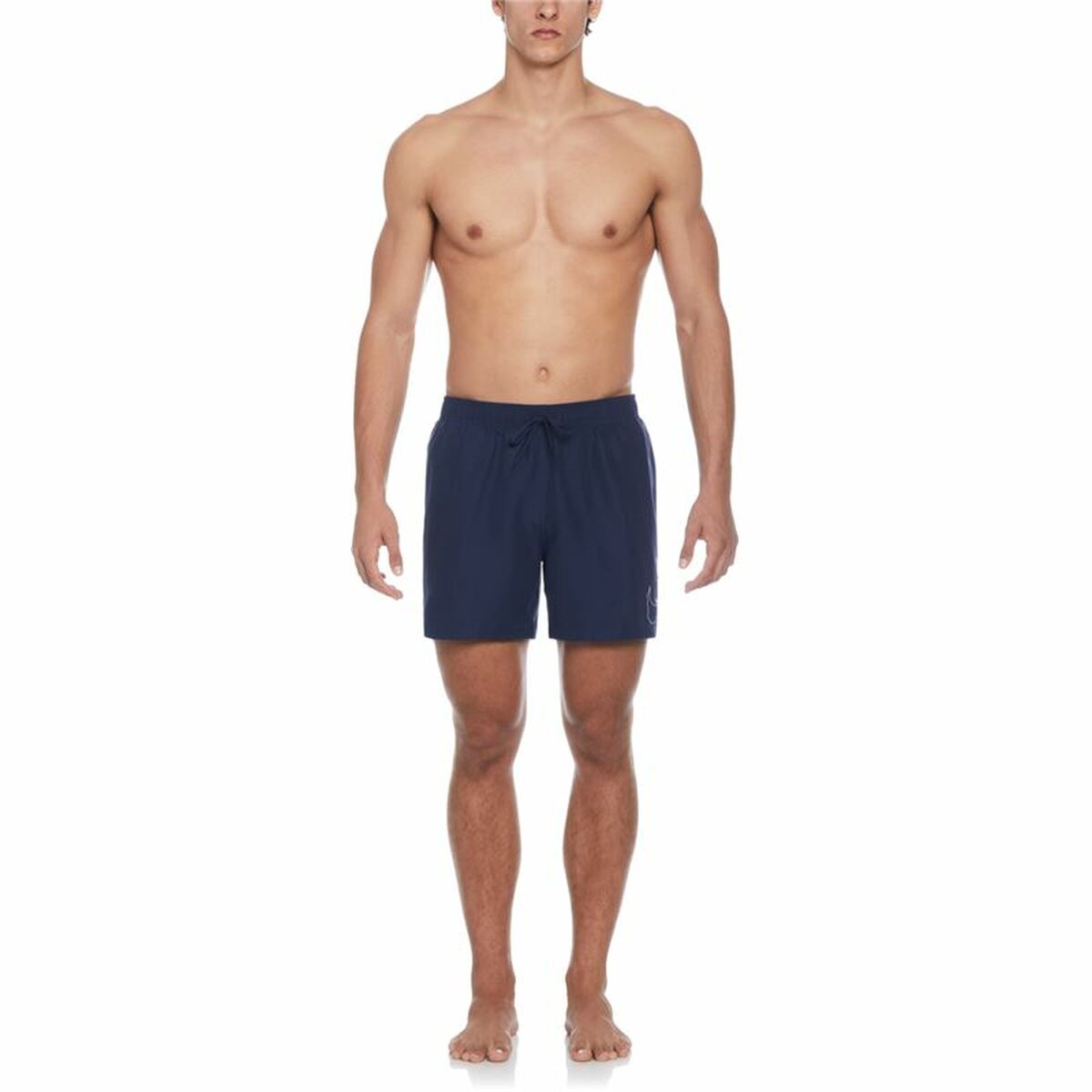Menâs Bathing Costume Nike 5″ Volley Short Navy Blue