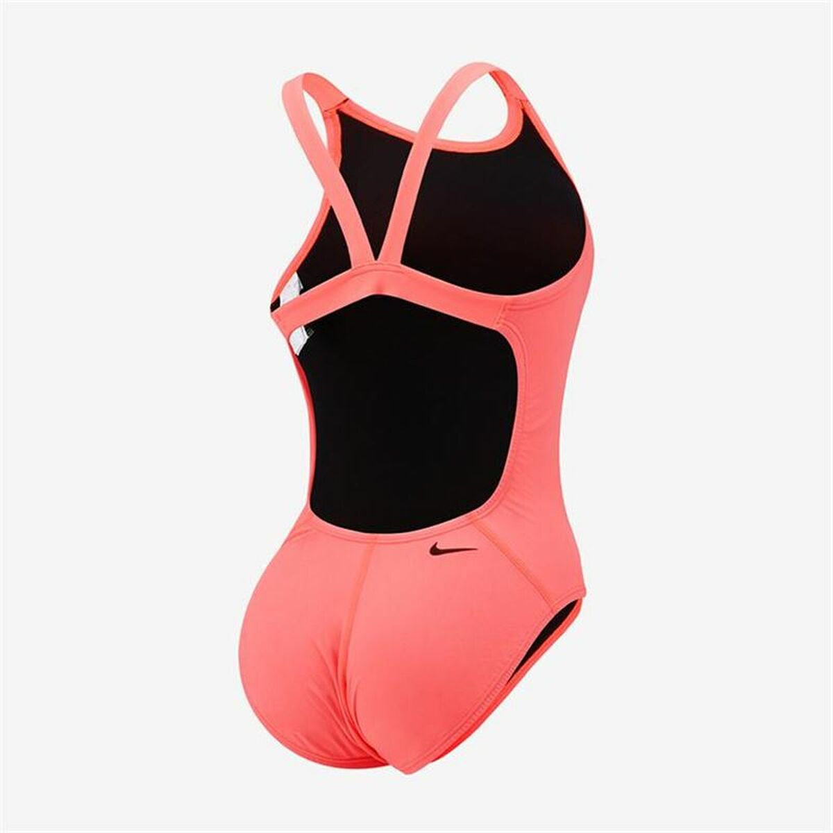 Image secondaire de Maillot de bain femme Nike Hydrastrong Saumon Corail