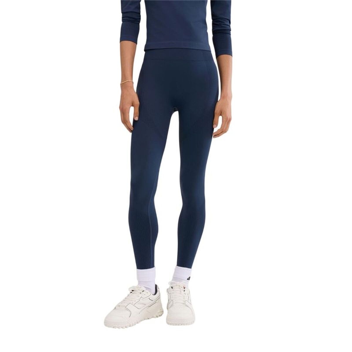Sportleggings voor Dames Ellesse Garceau Blauw Marineblauw