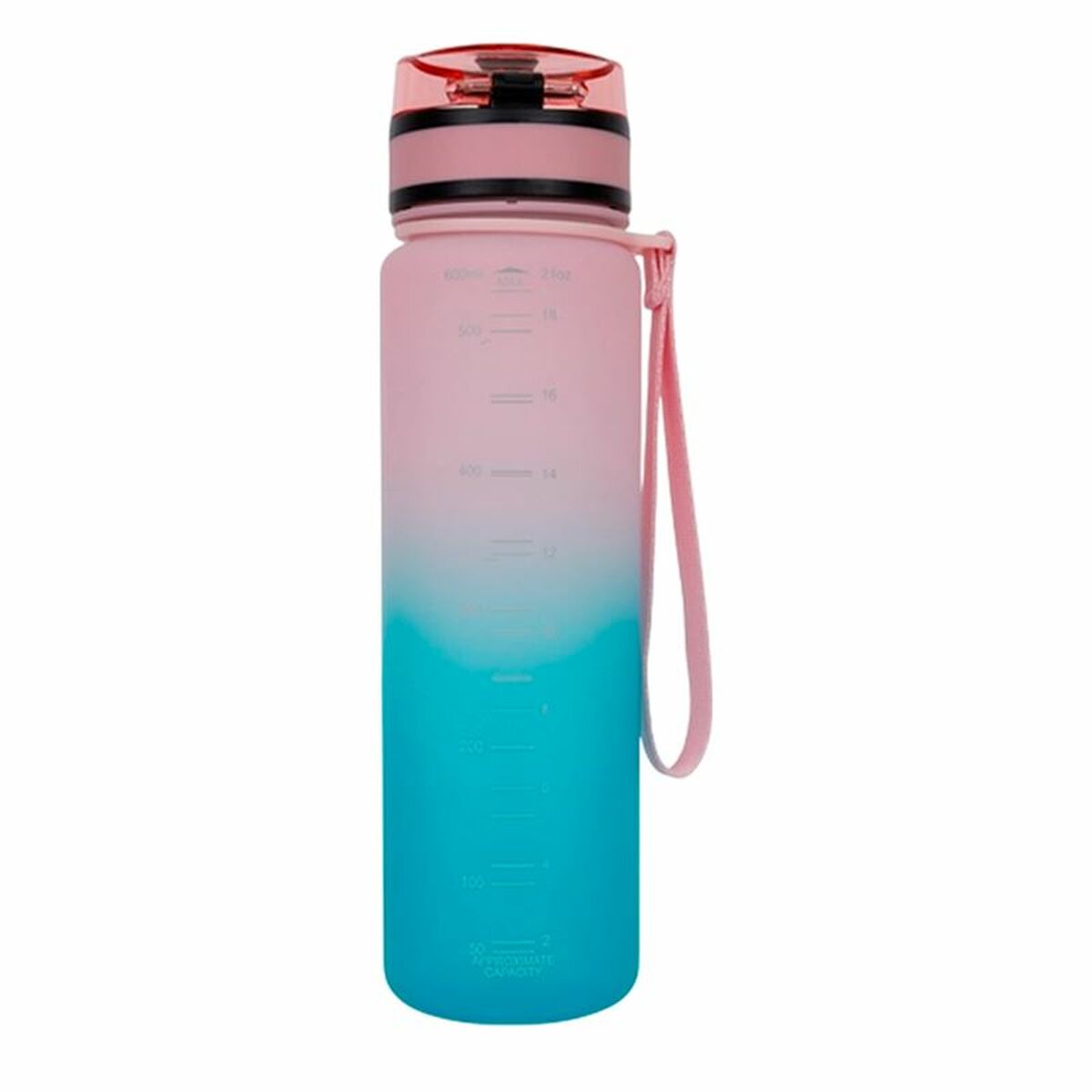 Image secondaire de Bouteille d'eau Regatta Tritan Flip Bleu Rose 600 ml