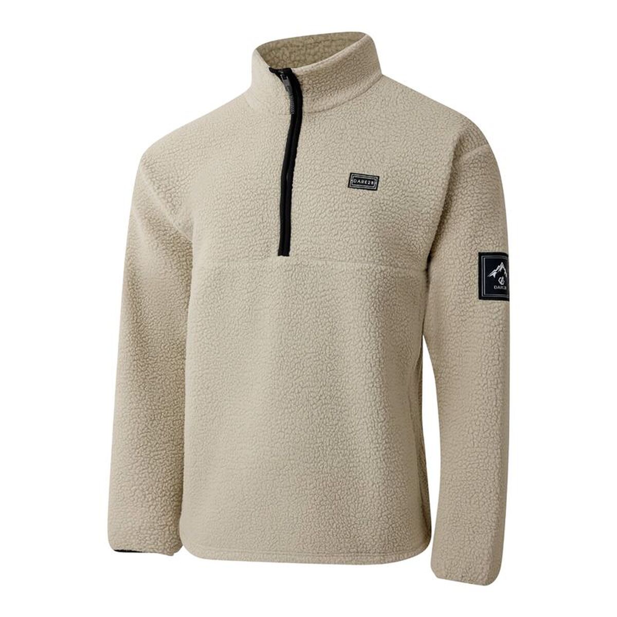 Fleece voering Dare 2b Twin Tip1/2Fle Beige Mannen
