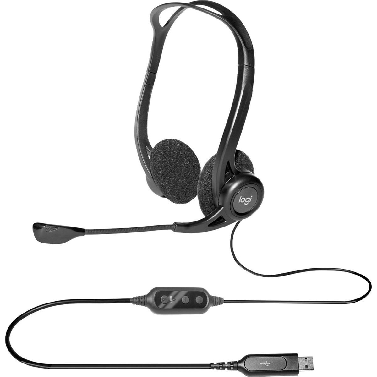 Picture of Headphones with Headband Logitech 960 Black