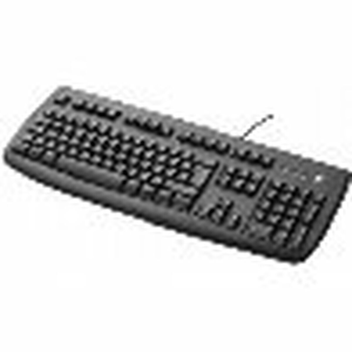 Bild von Keyboard Logitech K120 Black Spanish Qwerty Spanish