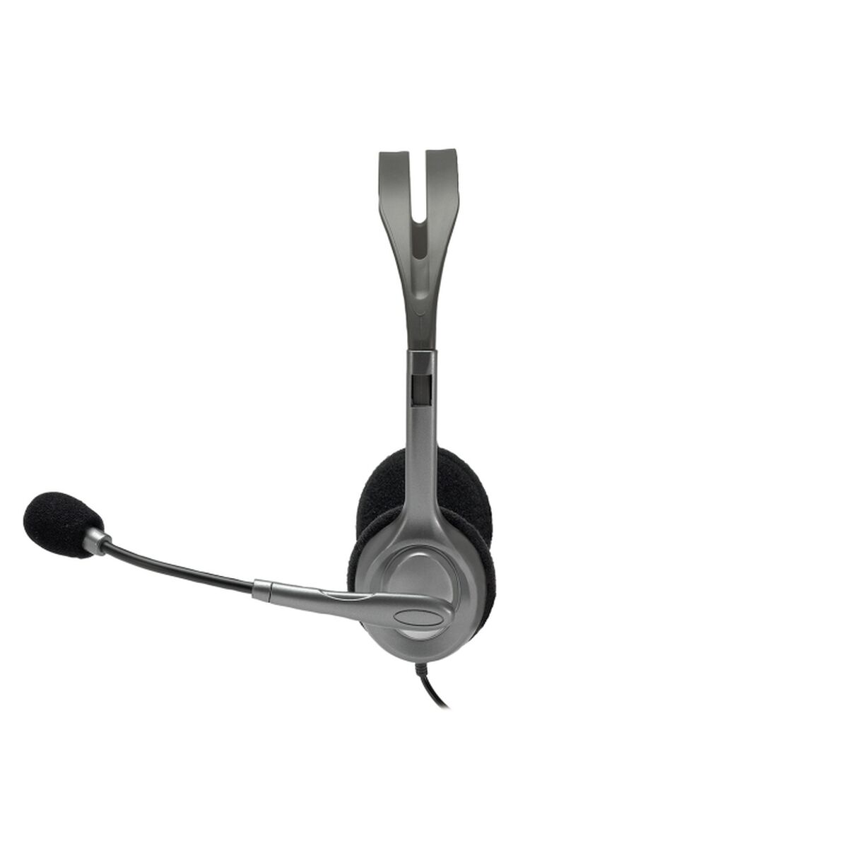 Picture of Headphones with Microphone Logitech LGT-H110 Black Grey