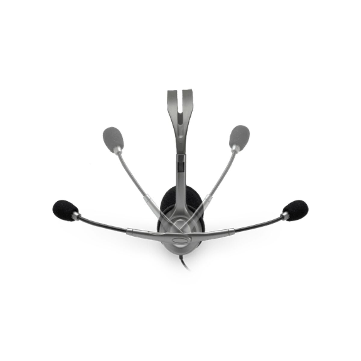 Picture of Headphones with Microphone Logitech LGT-H110 Black Grey