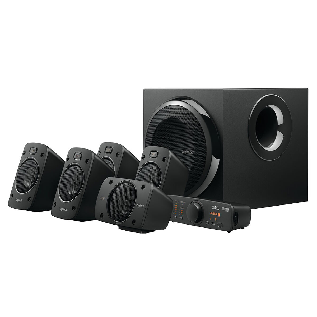 Picture of PC Speakers Logitech Surround Sound Speakers Z906 Black