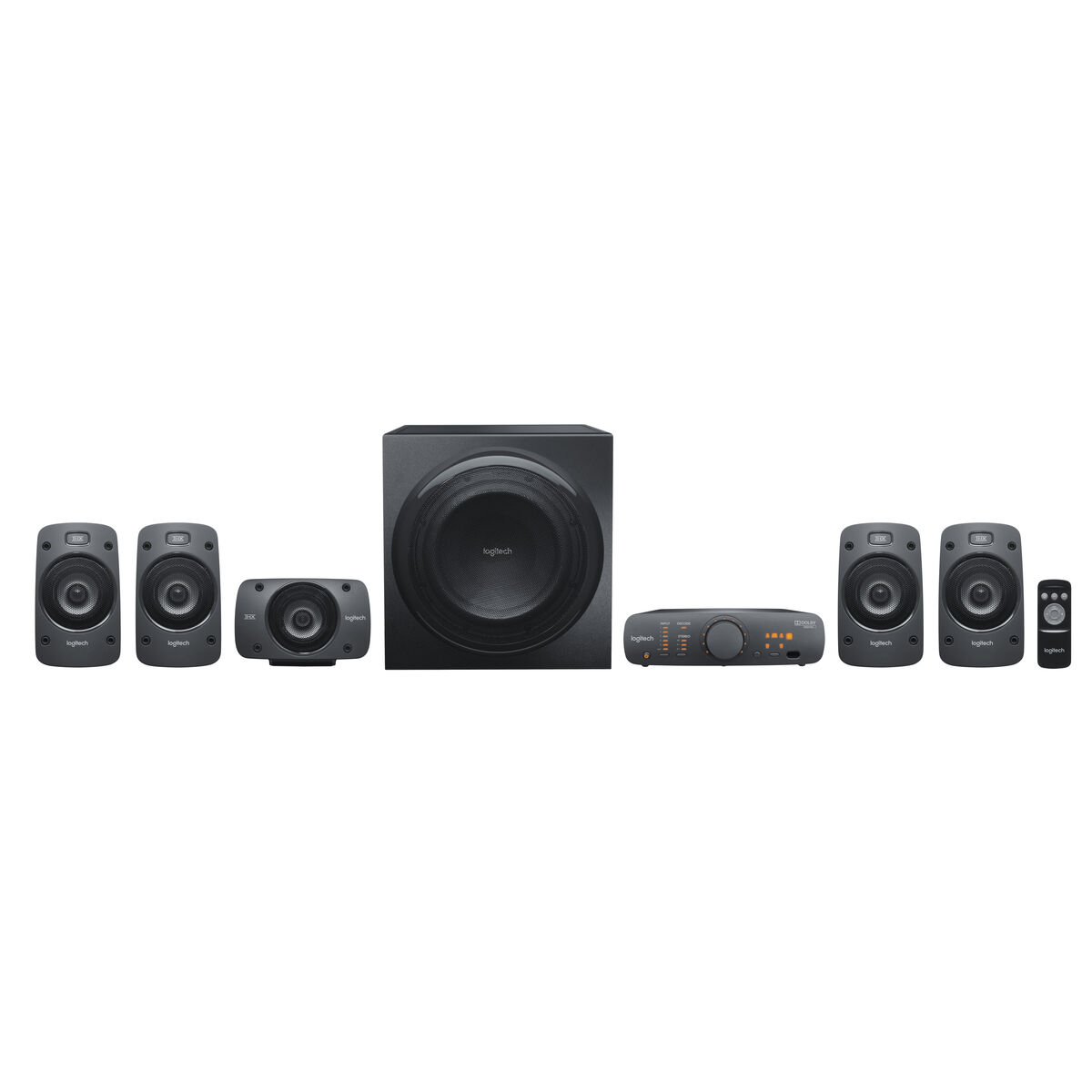 Picture of PC Speakers Logitech Surround Sound Speakers Z906 Black