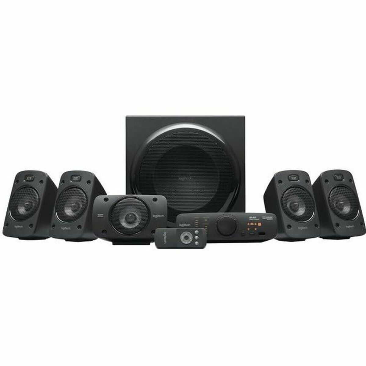 PC Speakers Logitech Surround Sound Speakers Z906 Black Picture of PC Speakers Logitech Surround Sound Speakers Z906 Black