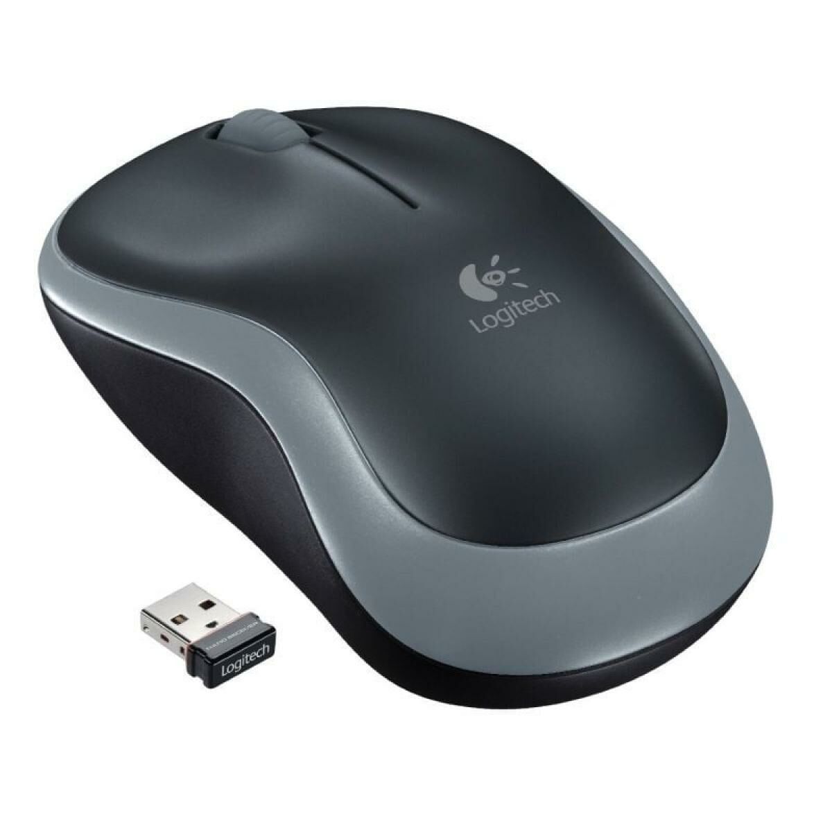 Picture of Wireless Mouse Logitech LGT-M185G Black Grey 1000 dpi