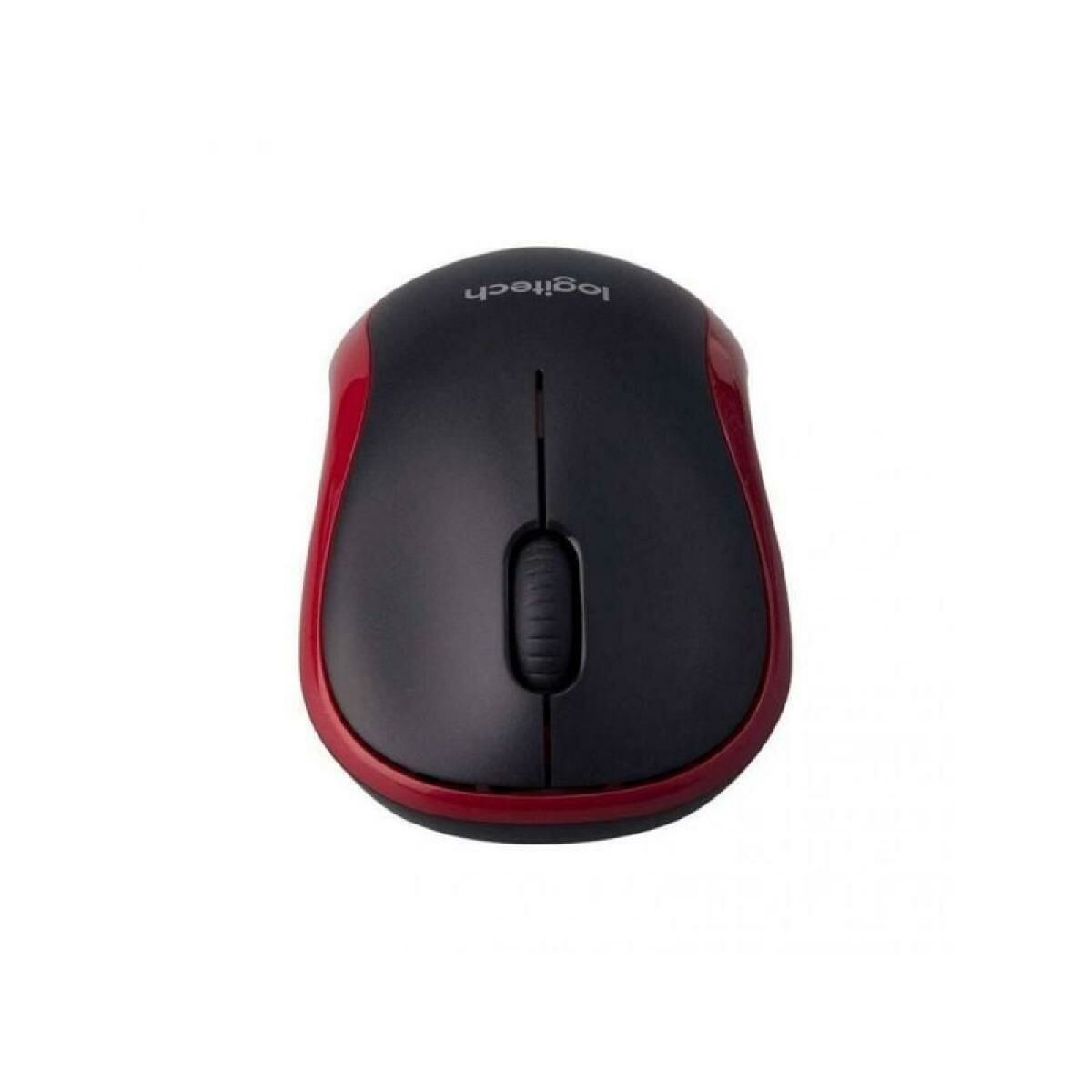 Picture of Optical Wireless Mouse Logitech LGT-M185R Red 1000 dpi