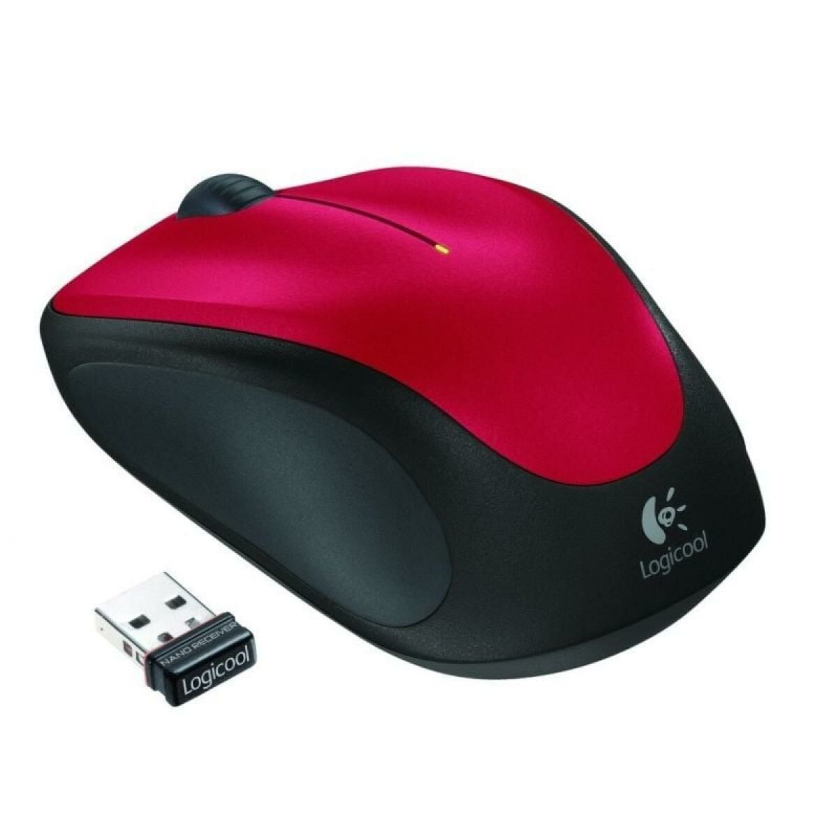 Wireless Mouse Logitech LGT-M235R Red
