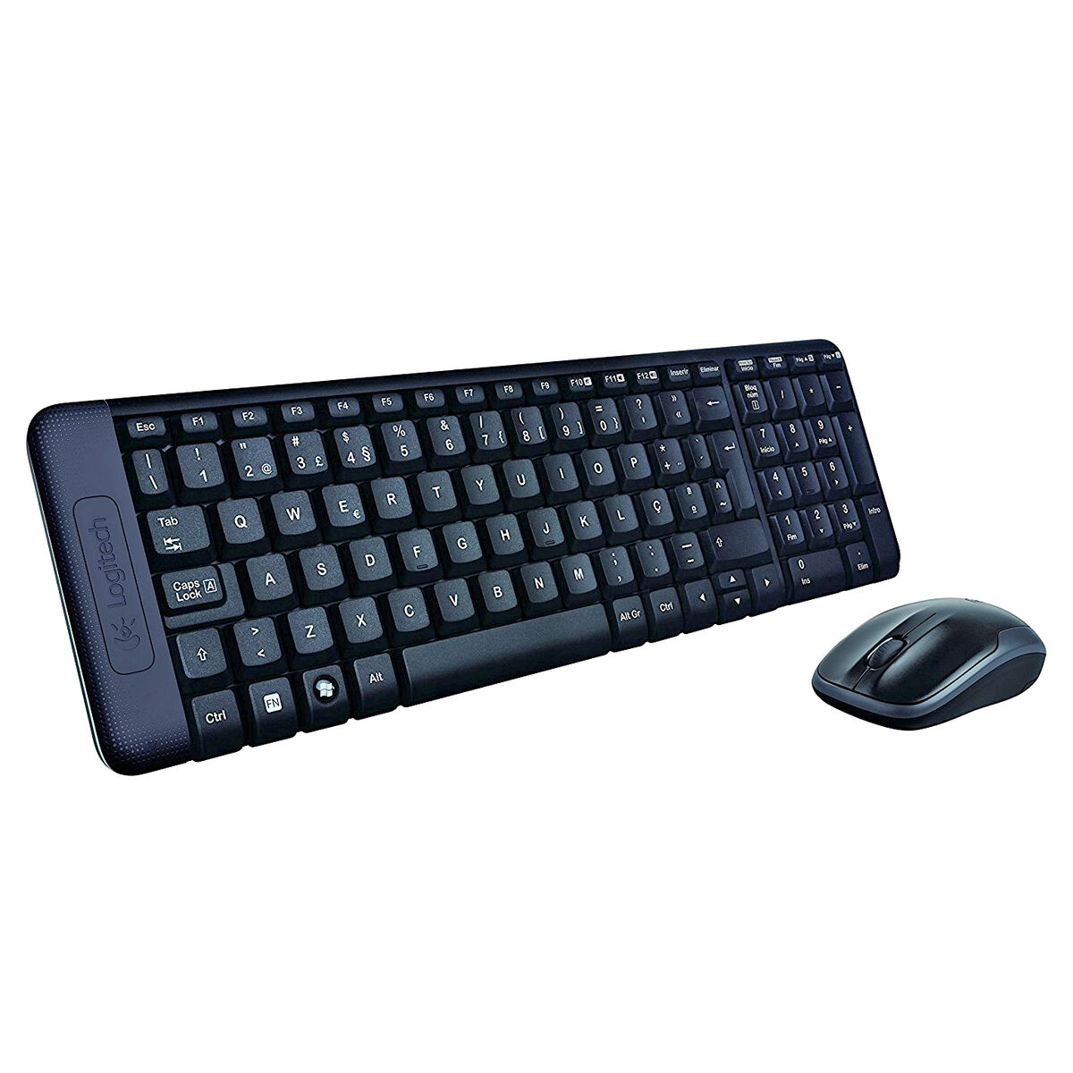 Obrazek Keyboard and Wireless Mouse Logitech MK220 Black Spanish Qwerty