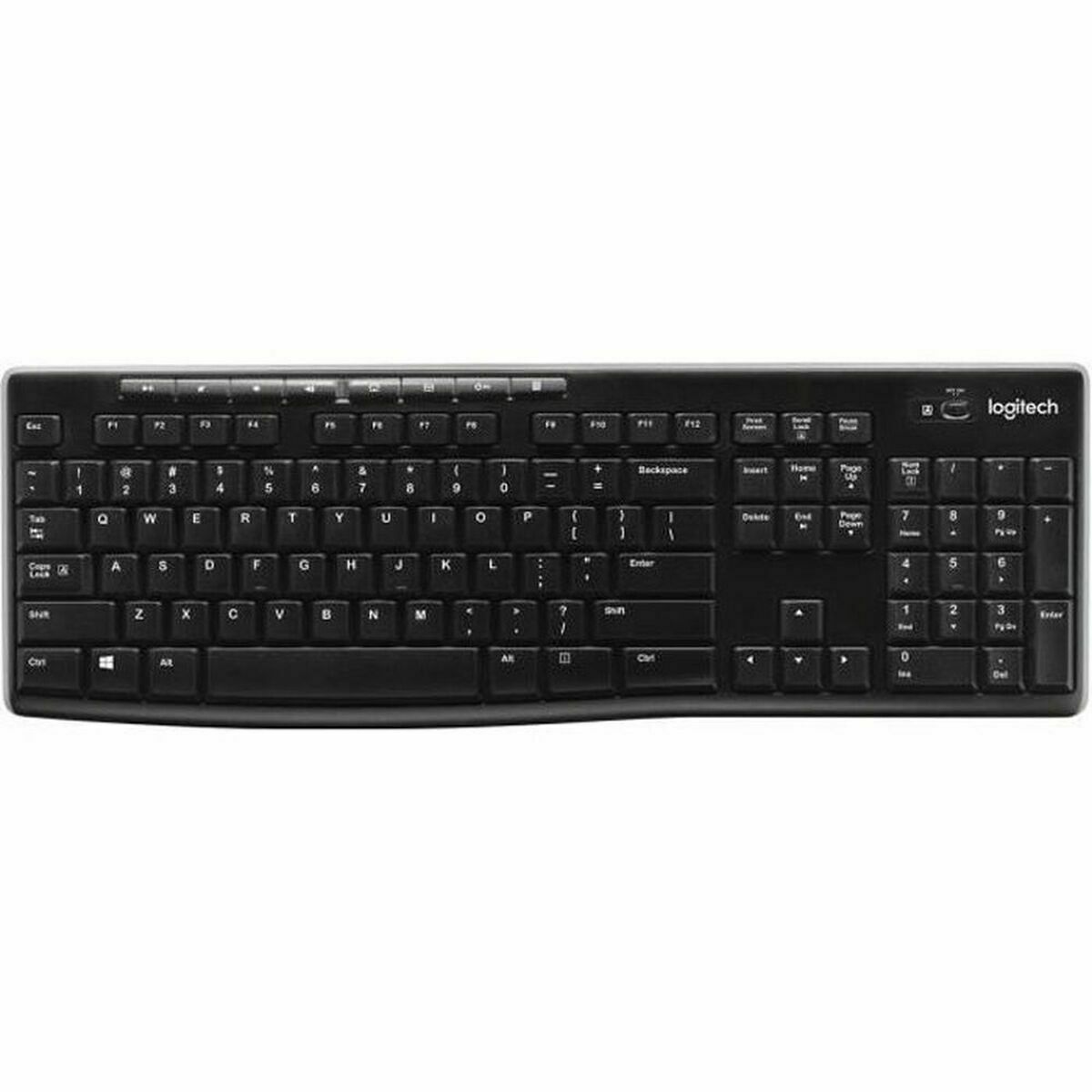 Picture of Keyboard and Mouse Logitech 920-003748 Black French AZERTY