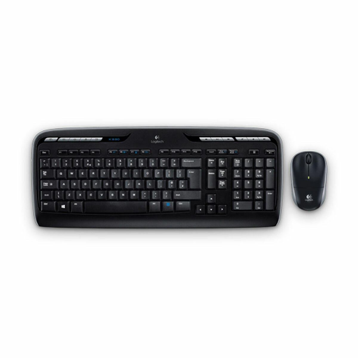 Obrazek Keyboard and Mouse Logitech MK330 Black Spanish Qwerty