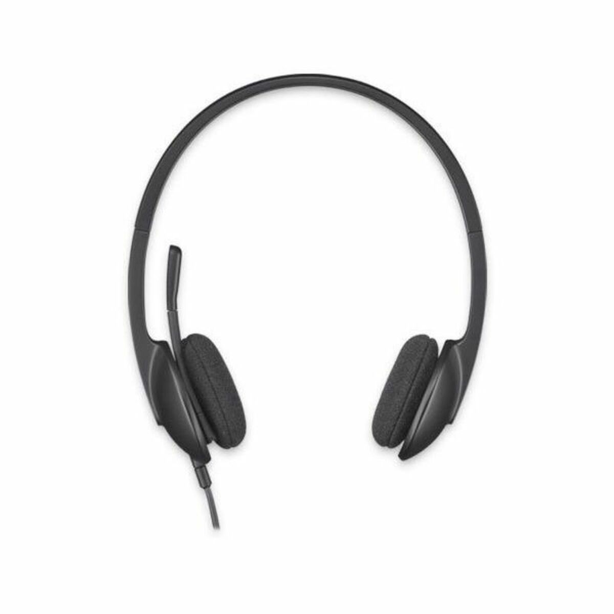 Bild von Headphones with Microphone Logitech H340 USB 1,8 m Black