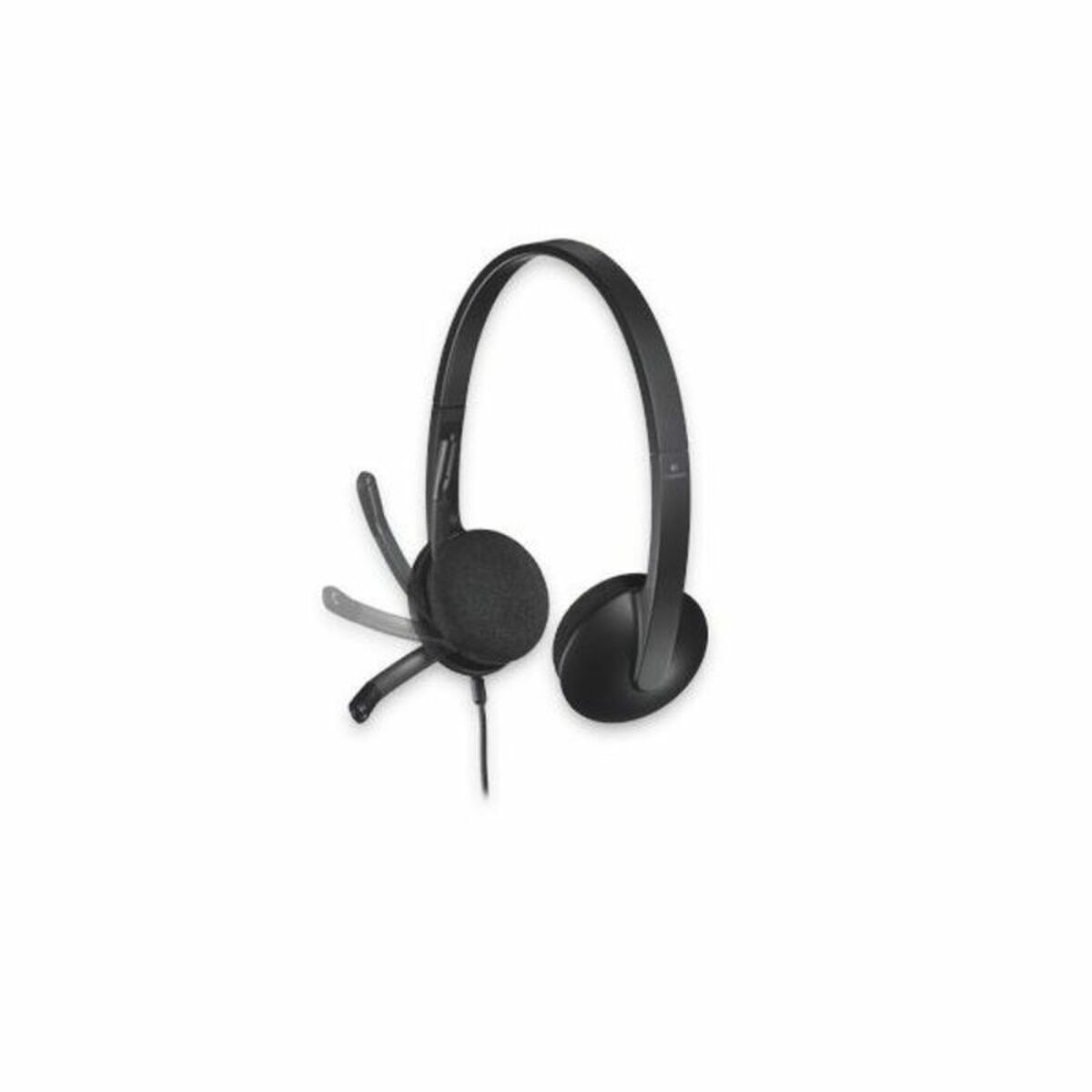 Bild von Headphones with Microphone Logitech H340 USB 1,8 m Black