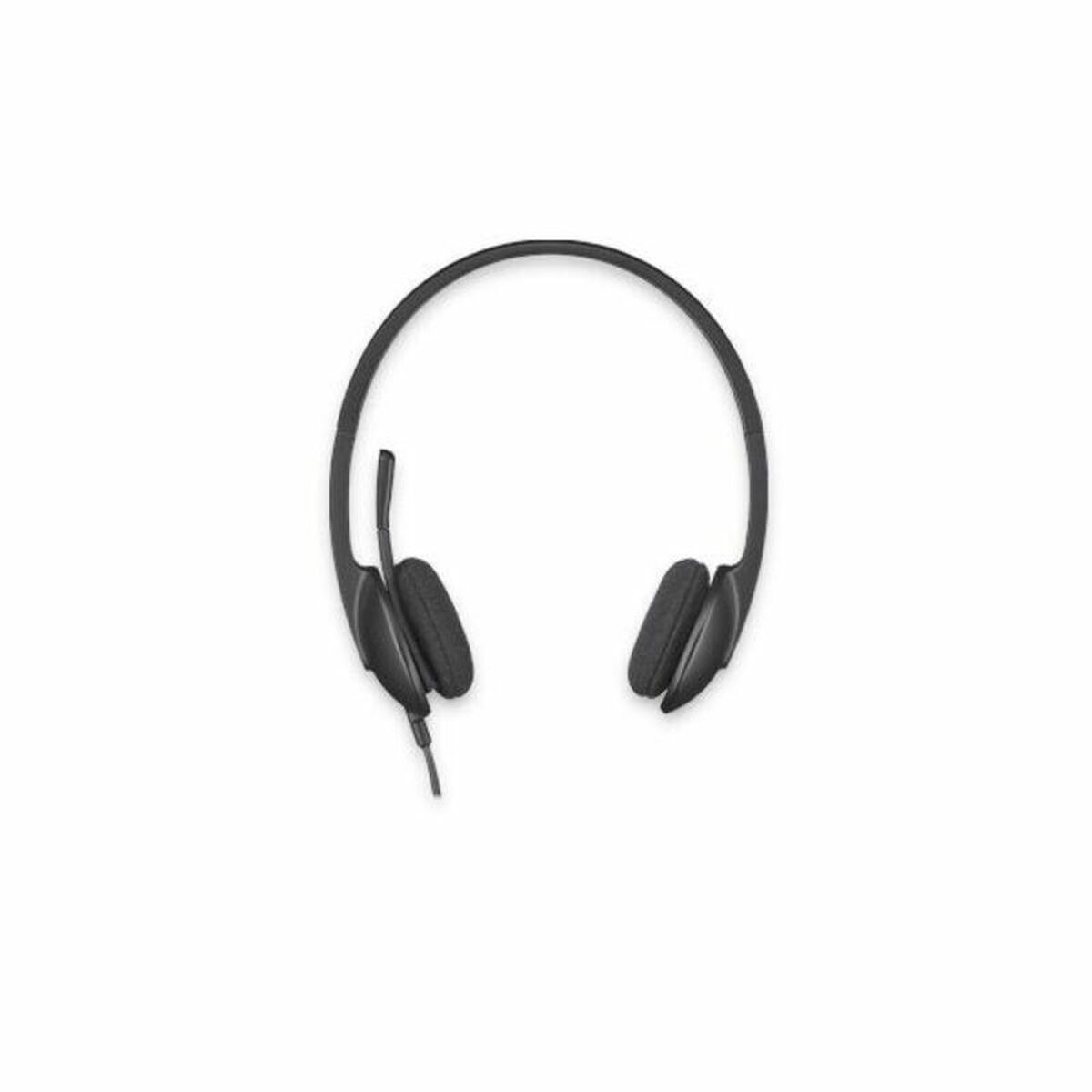 Bild von Headphones with Microphone Logitech H340 USB 1,8 m Black