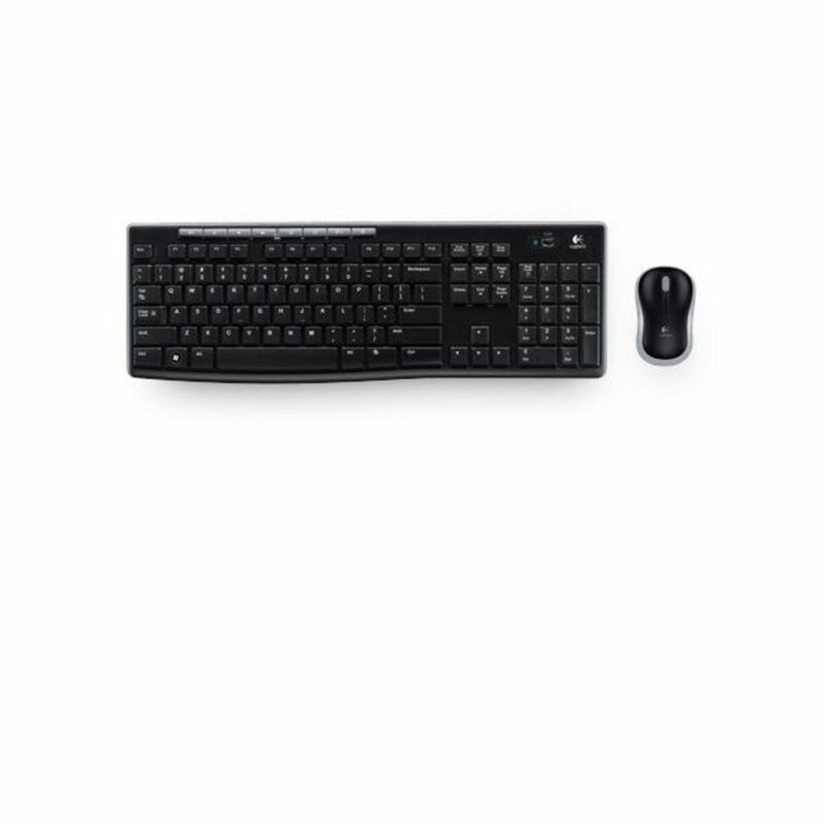 Obrazek Keyboard and Optical Mouse Logitech MK270 Black Spanish Qwerty QWERTY