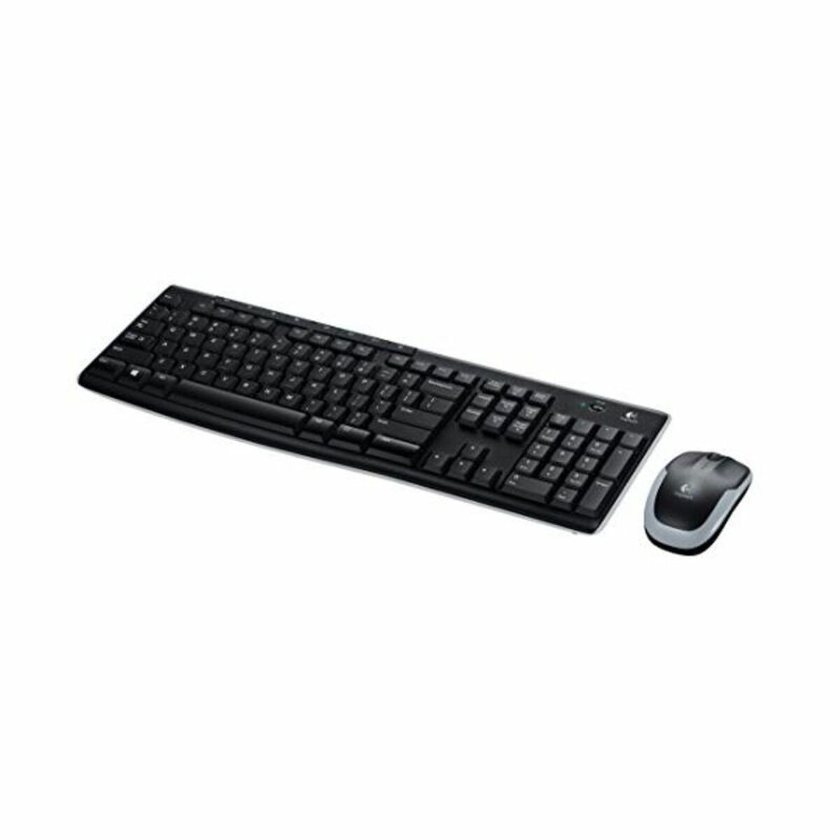 Obrazek Keyboard and Optical Mouse Logitech MK270 Black Spanish Qwerty QWERTY