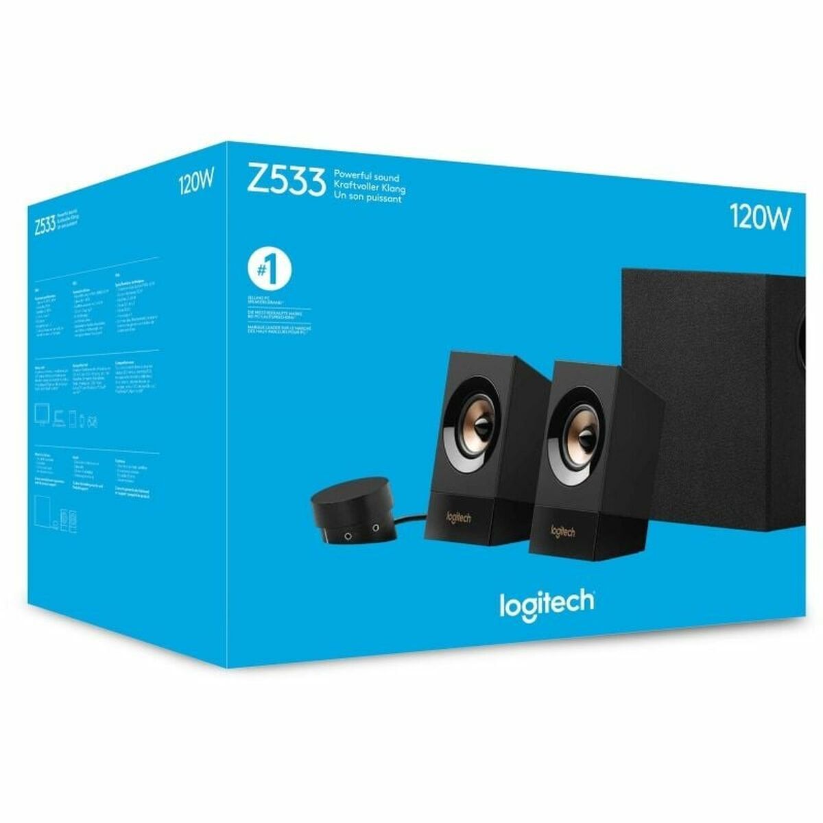 PC garso kolonėlės Logitech Z533