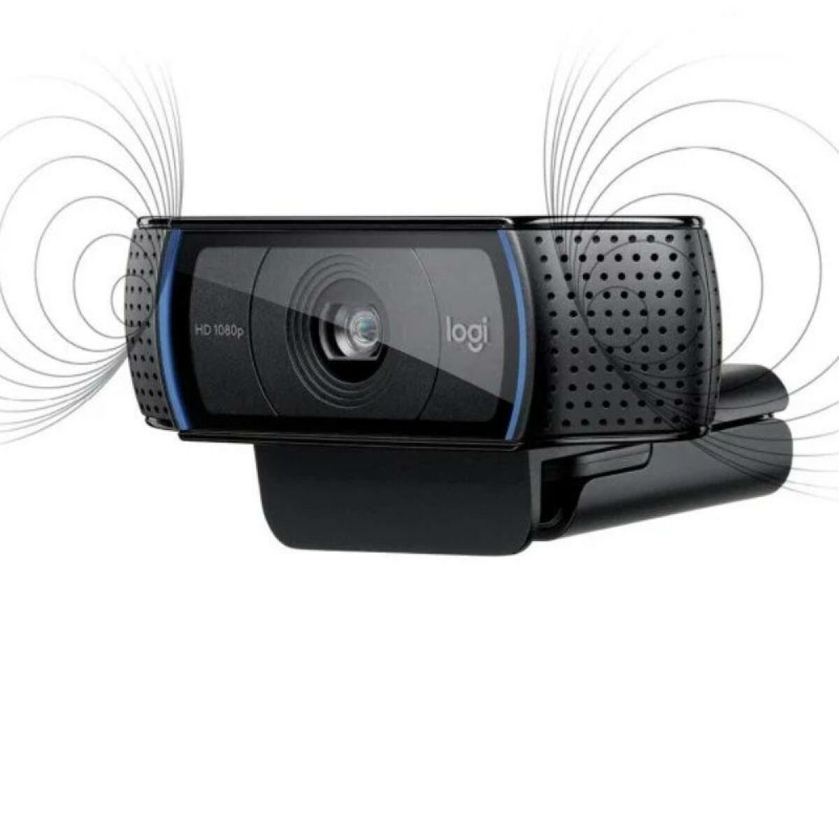 Picture of Webcam Logitech 55407/554 Full HD 1080 p 30 fps Black