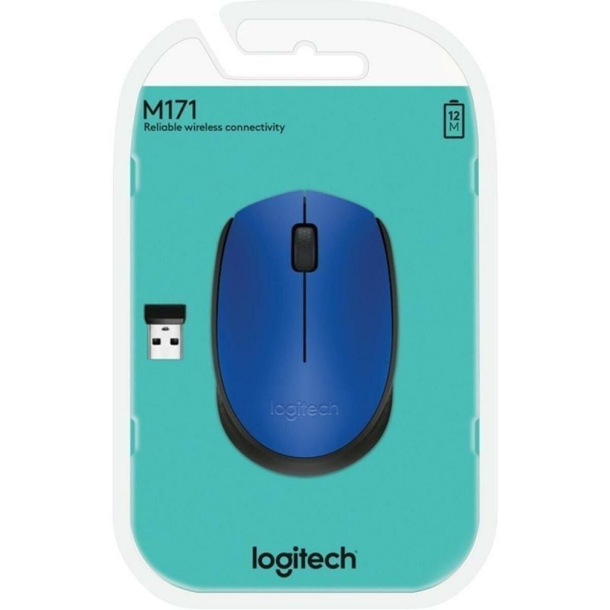 Wireless Mouse Logitech M171 Blue 1000 dpi
