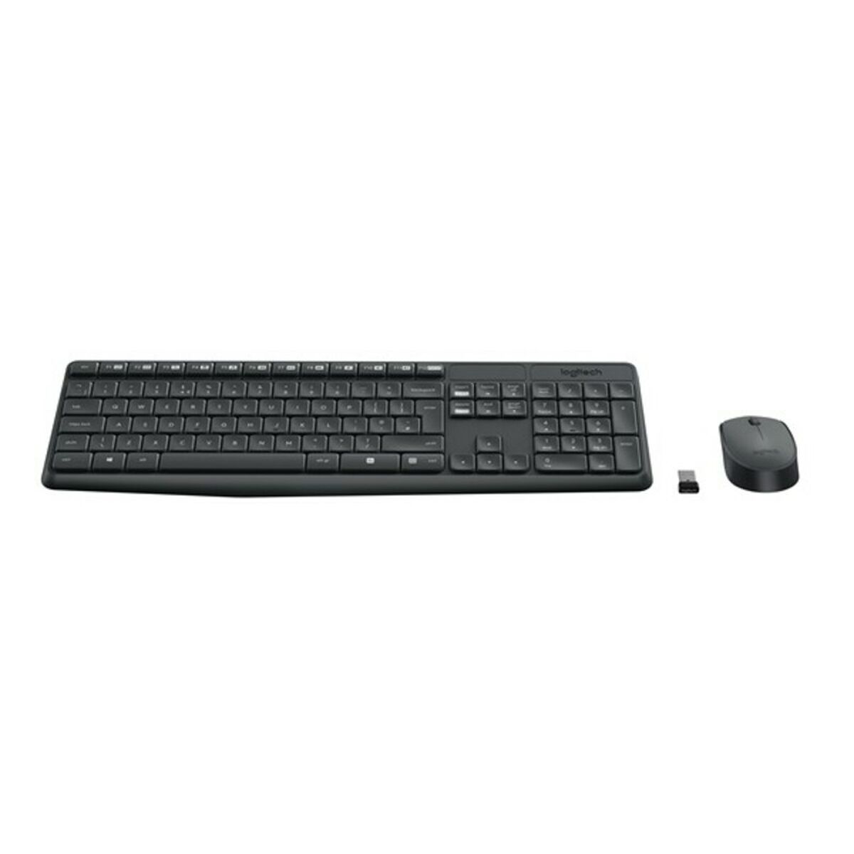 Picture of Keyboard and Wireless Mouse Logitech 920-007919 Black