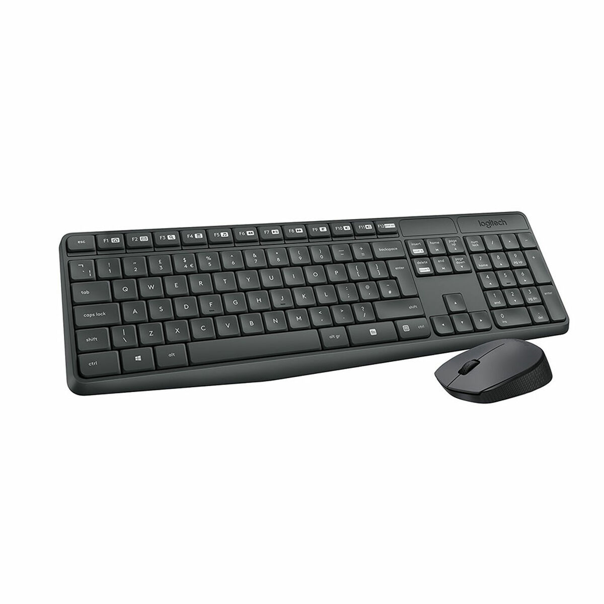 Picture of Keyboard and Wireless Mouse Logitech ‎920-007919 QWERTY Grey