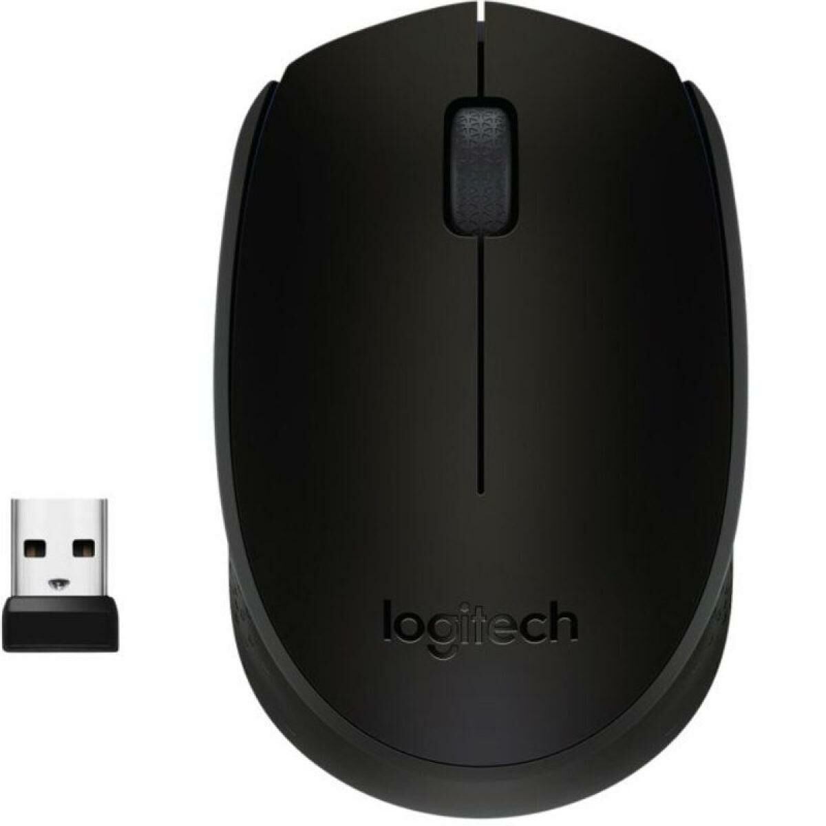 Optical Wireless Mouse Logitech B170 Black