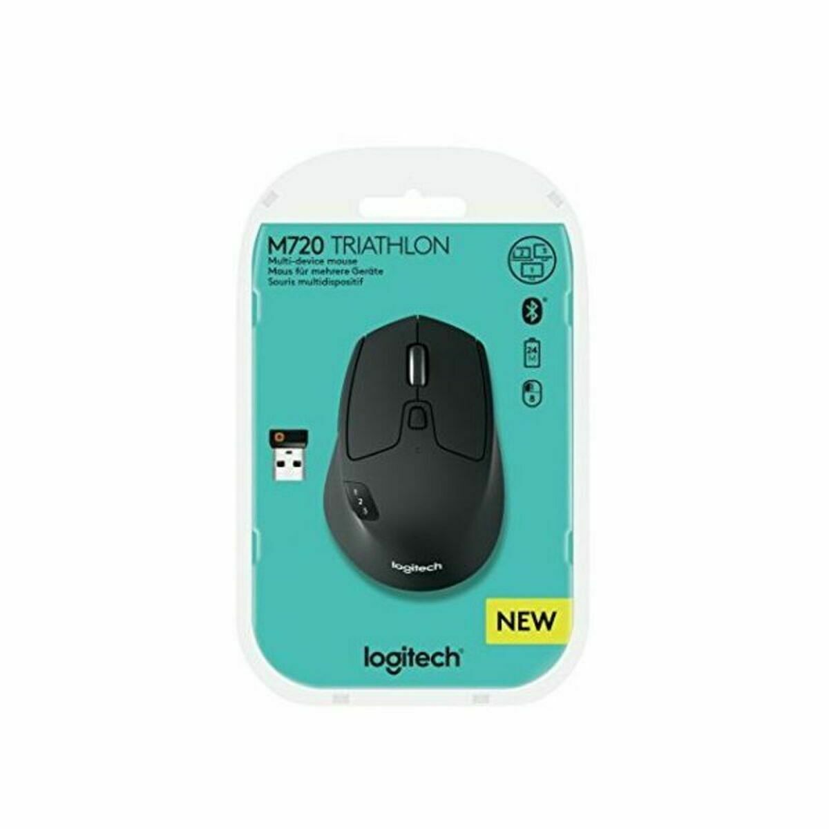 Picture of Wireless Mouse Logitech 910-004791 Black