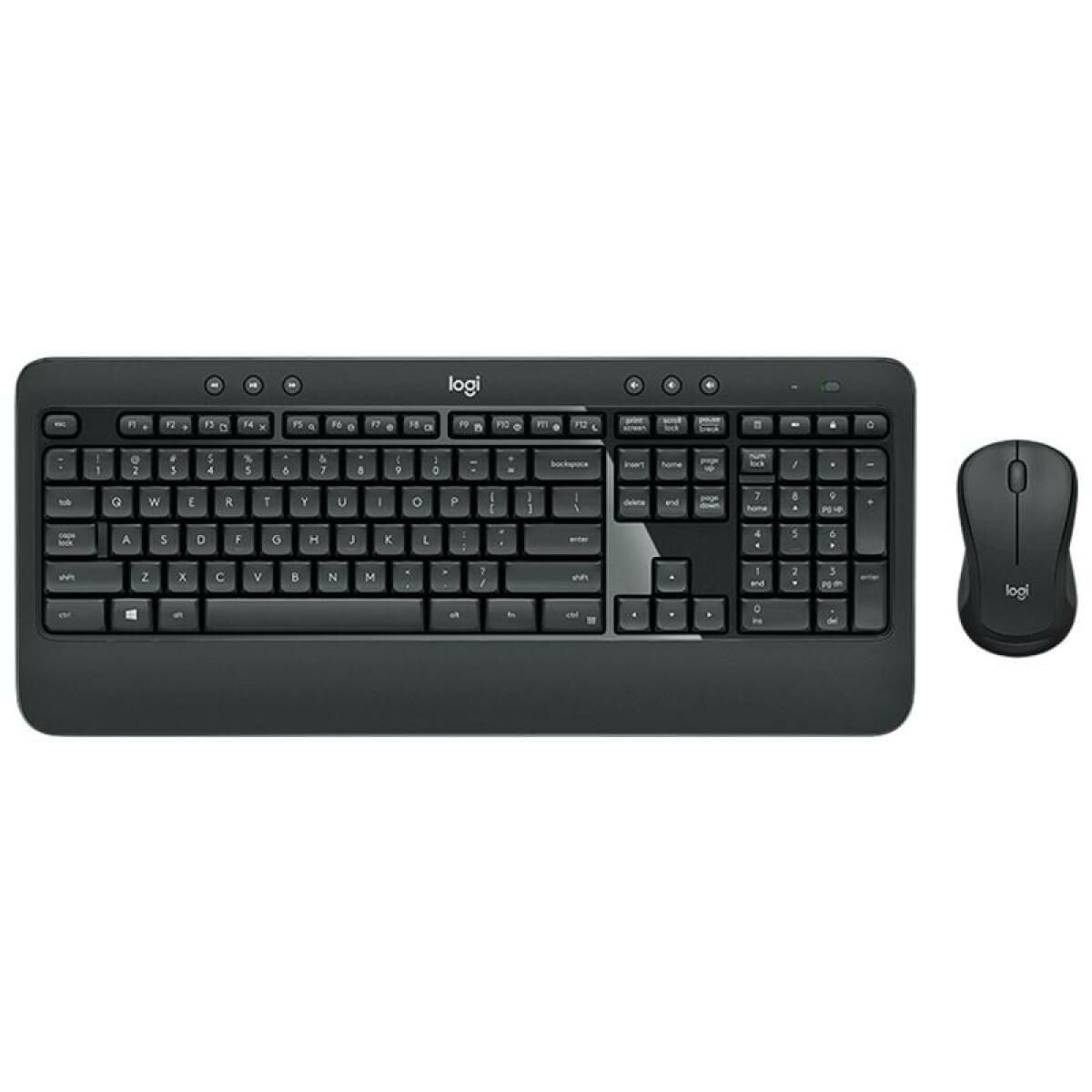 Picture of Keyboard with Gaming Mouse Logitech MK540 Advanced Black Spanish Spanish Qwerty QWERTY