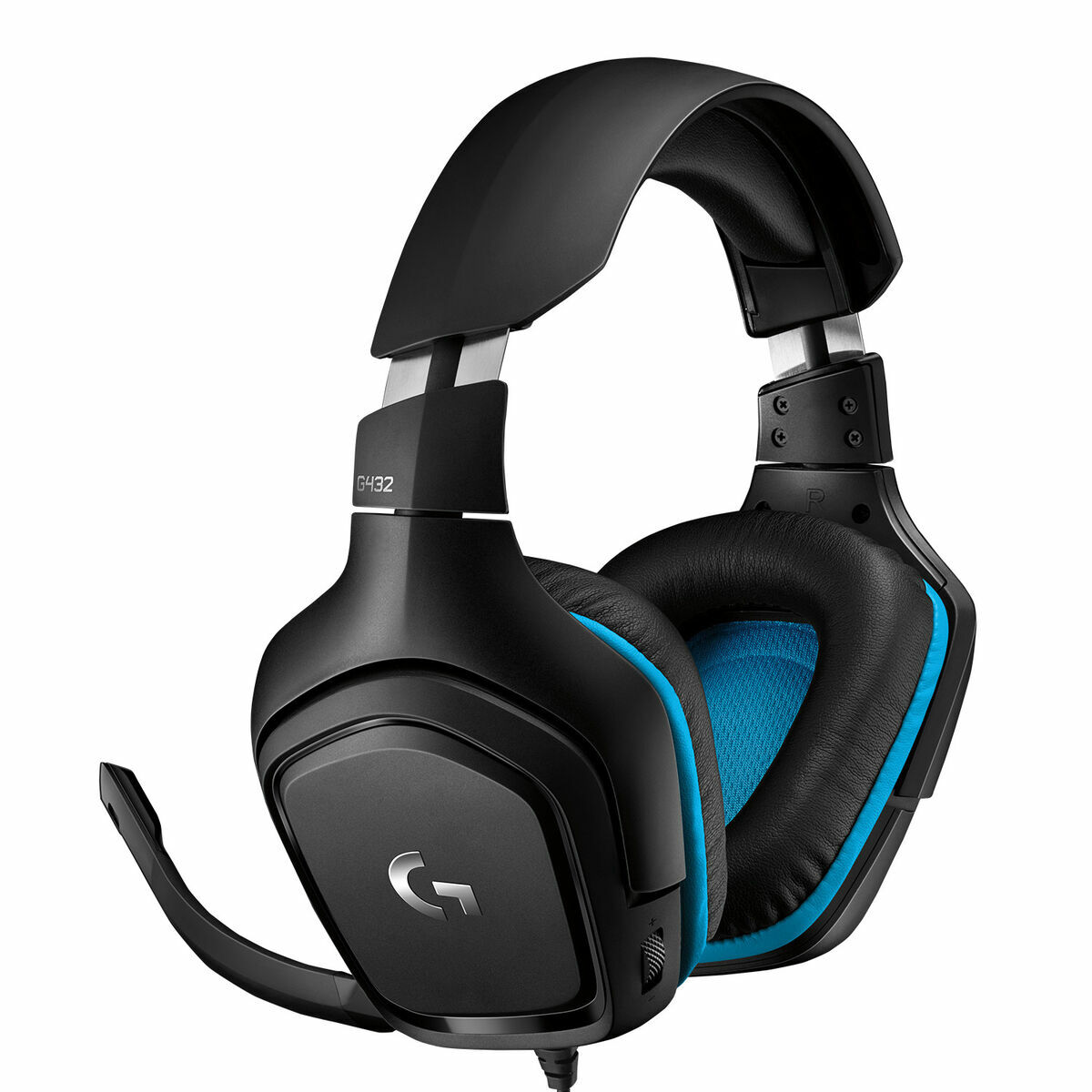 Afbeeldingen van Gaming Headset with Microphone Logitech 981-000770 Blue Black