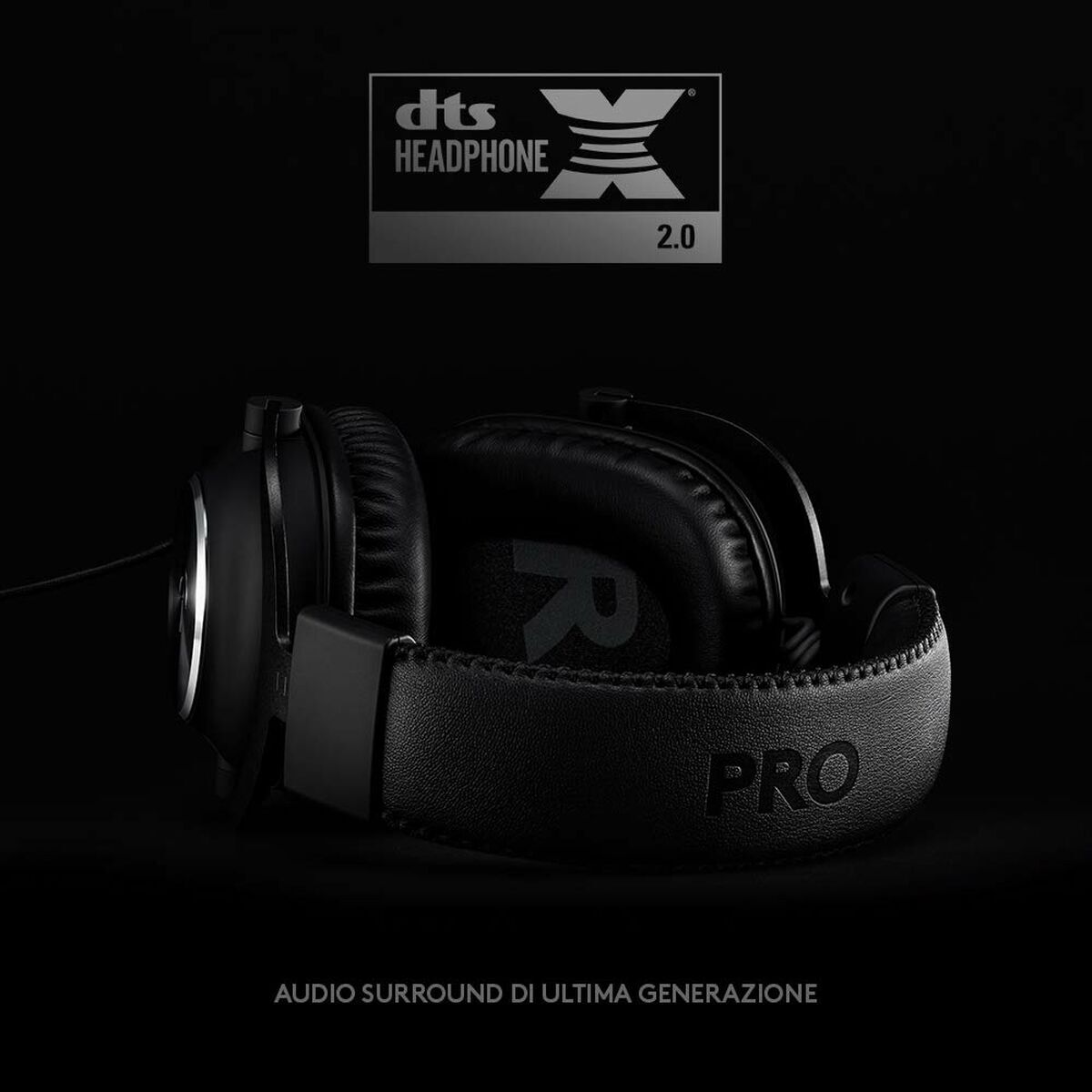 Picture of Headphones with Microphone Logitech PRO X Gaming Headset Black