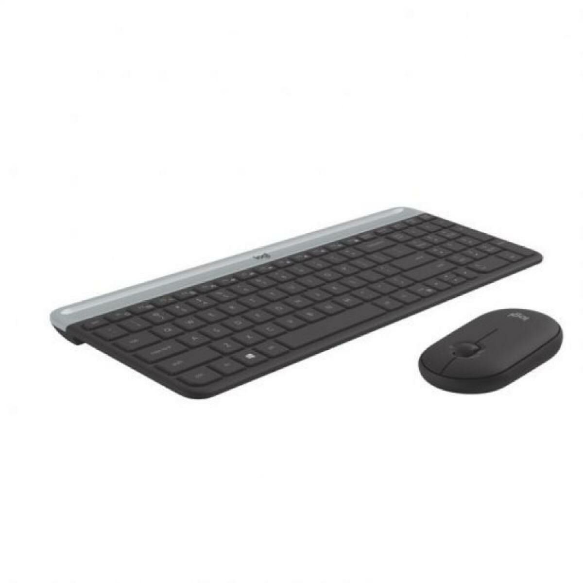 Bild von Keyboard and Mouse Logitech 920-009198 Black Spanish Qwerty