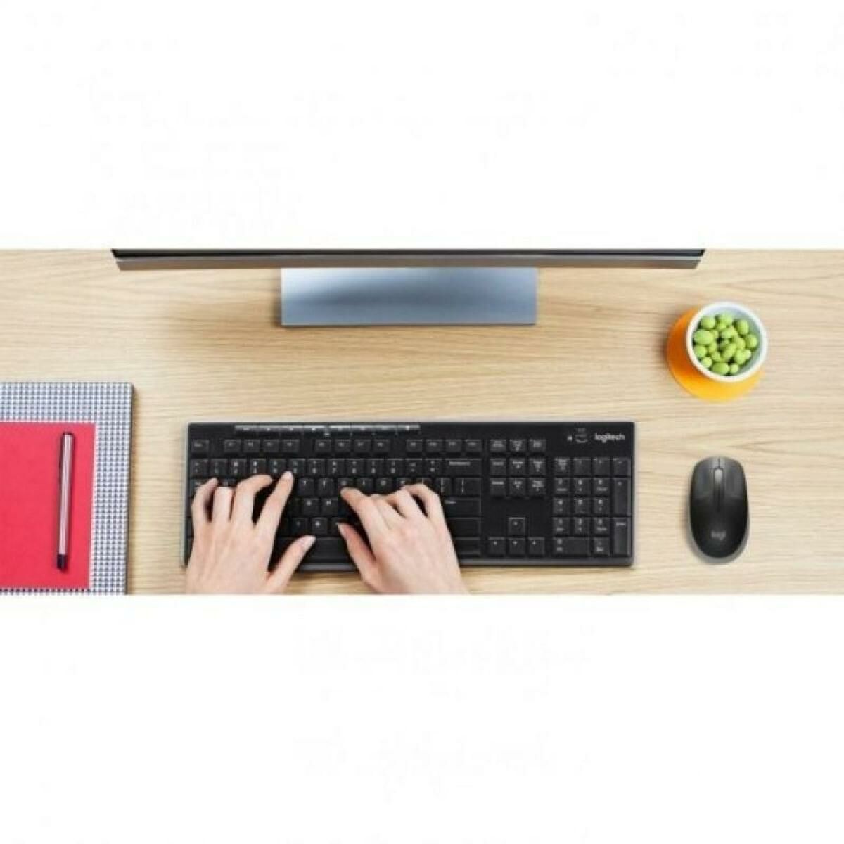 Bild von Optical Wireless Mouse Logitech M190 Grey 1000 dpi